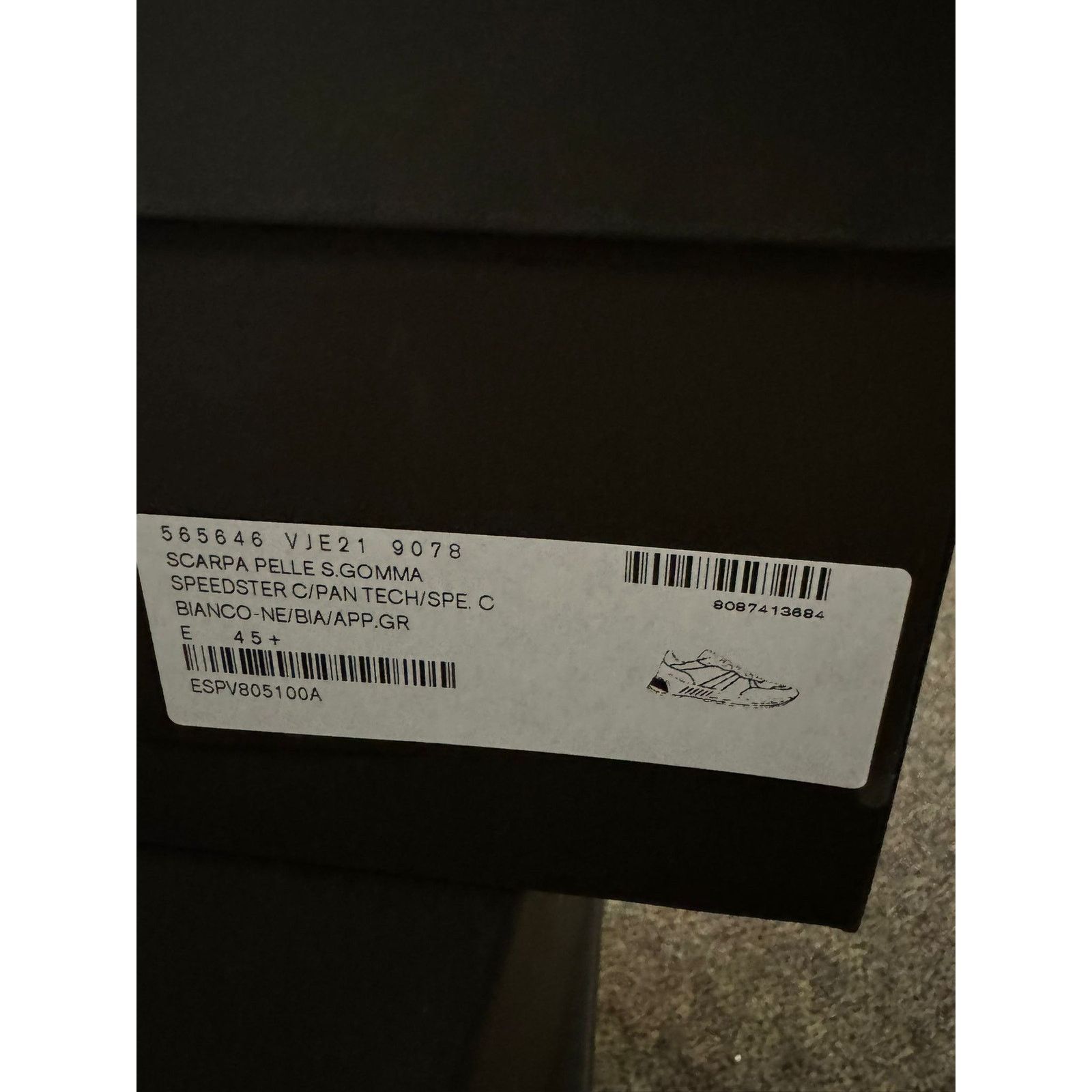 Bottega Veneta o1rshd1 Mens Speedster Leather Sneakers in Multicolor Size US 12.5 / EU 45-46 - 24 Thumbnail