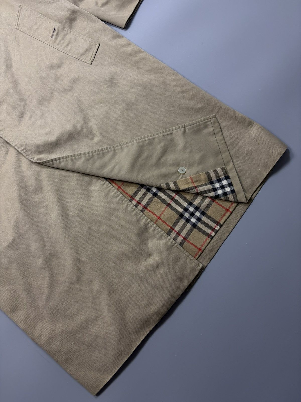 Burberry Burberry Vintage Trench Coat Nova Check England 90s l Size US L / EU 52-54 / 3 - 4 Thumbnail