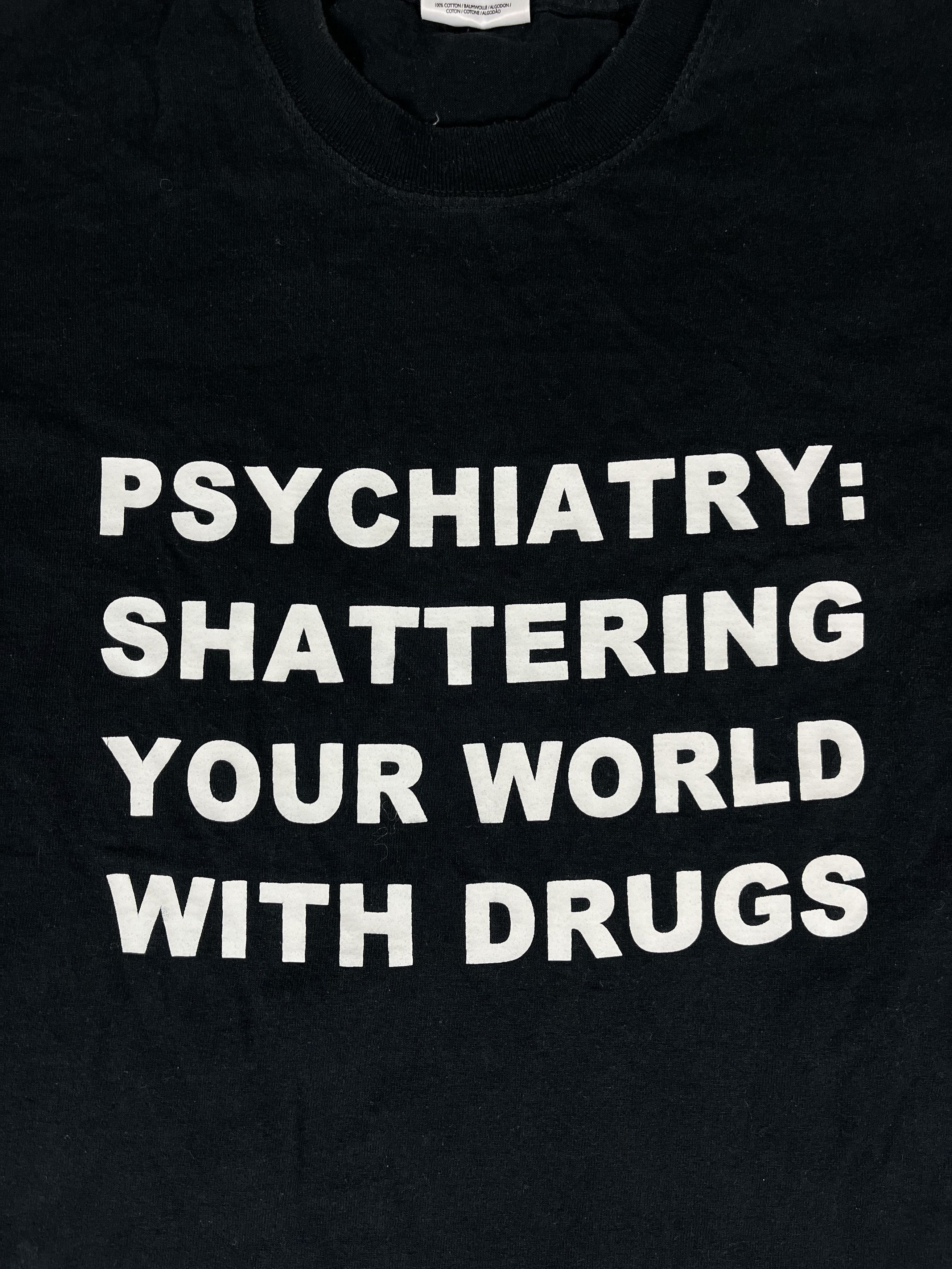 Vintage Vintage Drugs Psychiatry Blow Your Mind Humor Tshirt Size US M / EU 48-50 / 2 - 3 Thumbnail