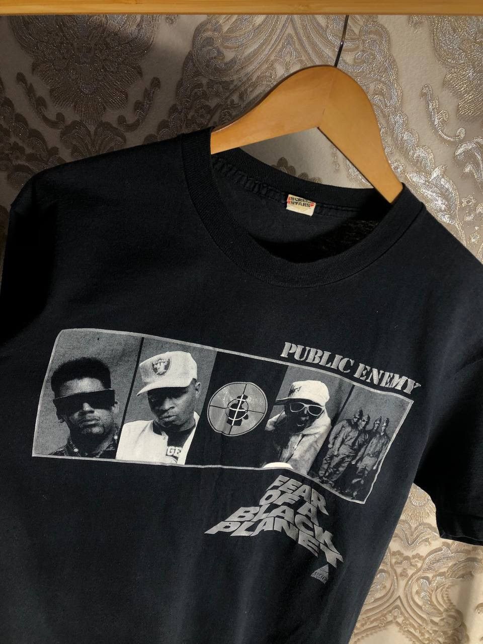 Public Enemy × Vintage VERY RARE PUBLIC ENEMY FEAR OF A BLACK PLANET RETRO Y2K 90s Size US XL / EU 56 / 4 - 3 Thumbnail