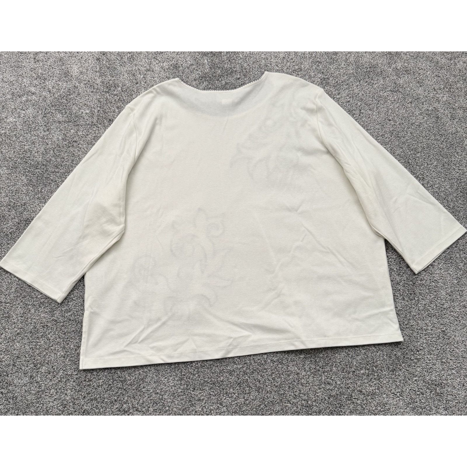 Other Alfred Dunner Top Womens 3X Plus Rhinestones Y2K Vintage Size 3XL / US 20-22 - 5 Thumbnail