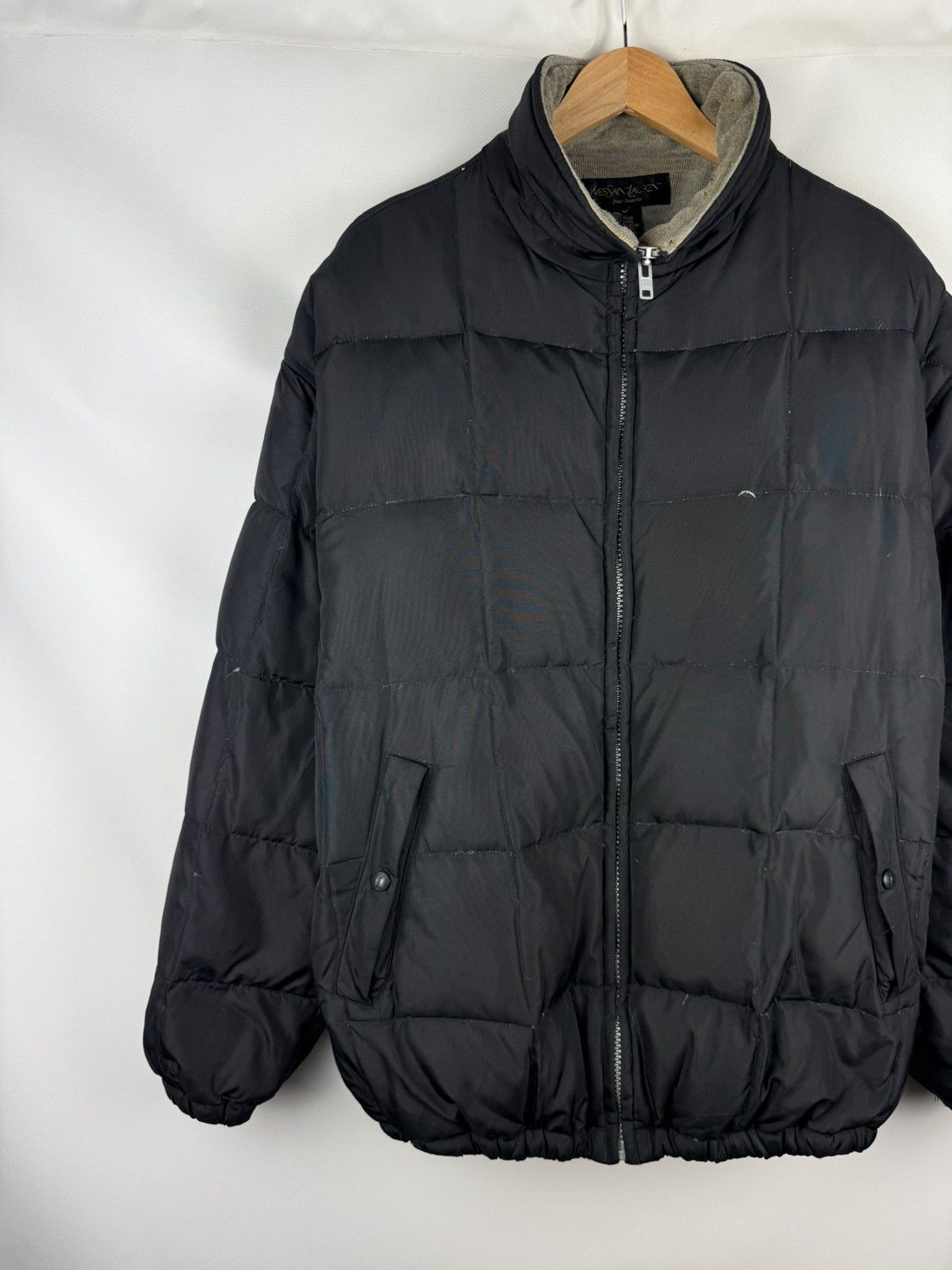Yves Saint Laurent VTG 90s Yves Saint Laurent YSL Logo Nylon Down Puffer Jacket Size US L / EU 52-54 / 3 - 2 Thumbnail
