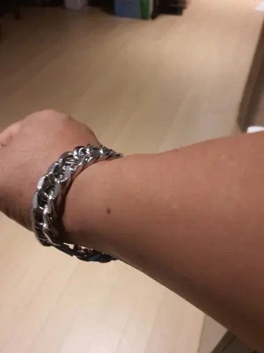 Other 15mm Stainless Steel Cuban Chain Bracelet Size ONE SIZE - 3 Thumbnail