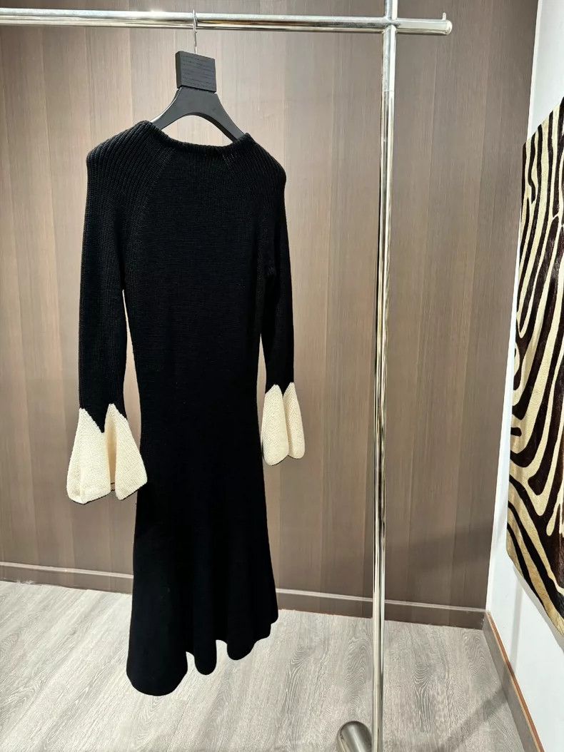 Alexander McQueen Alexander McQUEEN Lotus leaf sleeve dress Nextarrow-2505 Size S / US 4 / IT 40 - 4 Thumbnail
