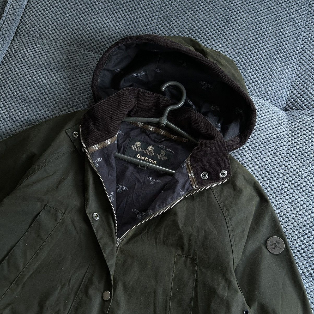 Barbour Barbour Brae Parka Green Wax Cotton Women's Jacket Coat Size M / US 6-8 / IT 42-44 - 4 Thumbnail
