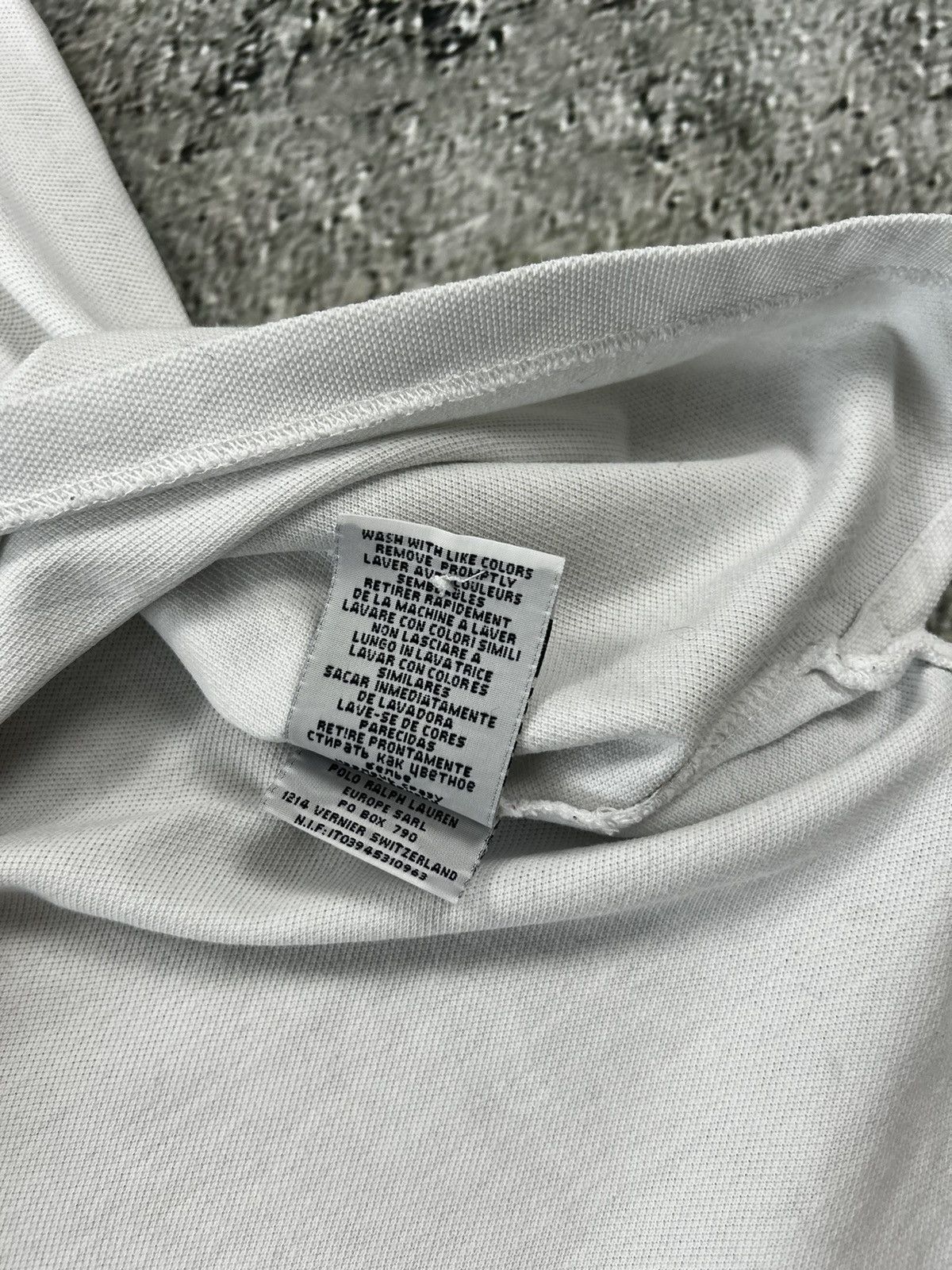 Polo Ralph Lauren Polo Ralph Lauren vintage white polo T-shirt big pony Size US L / EU 52-54 / 3 - 6 Thumbnail