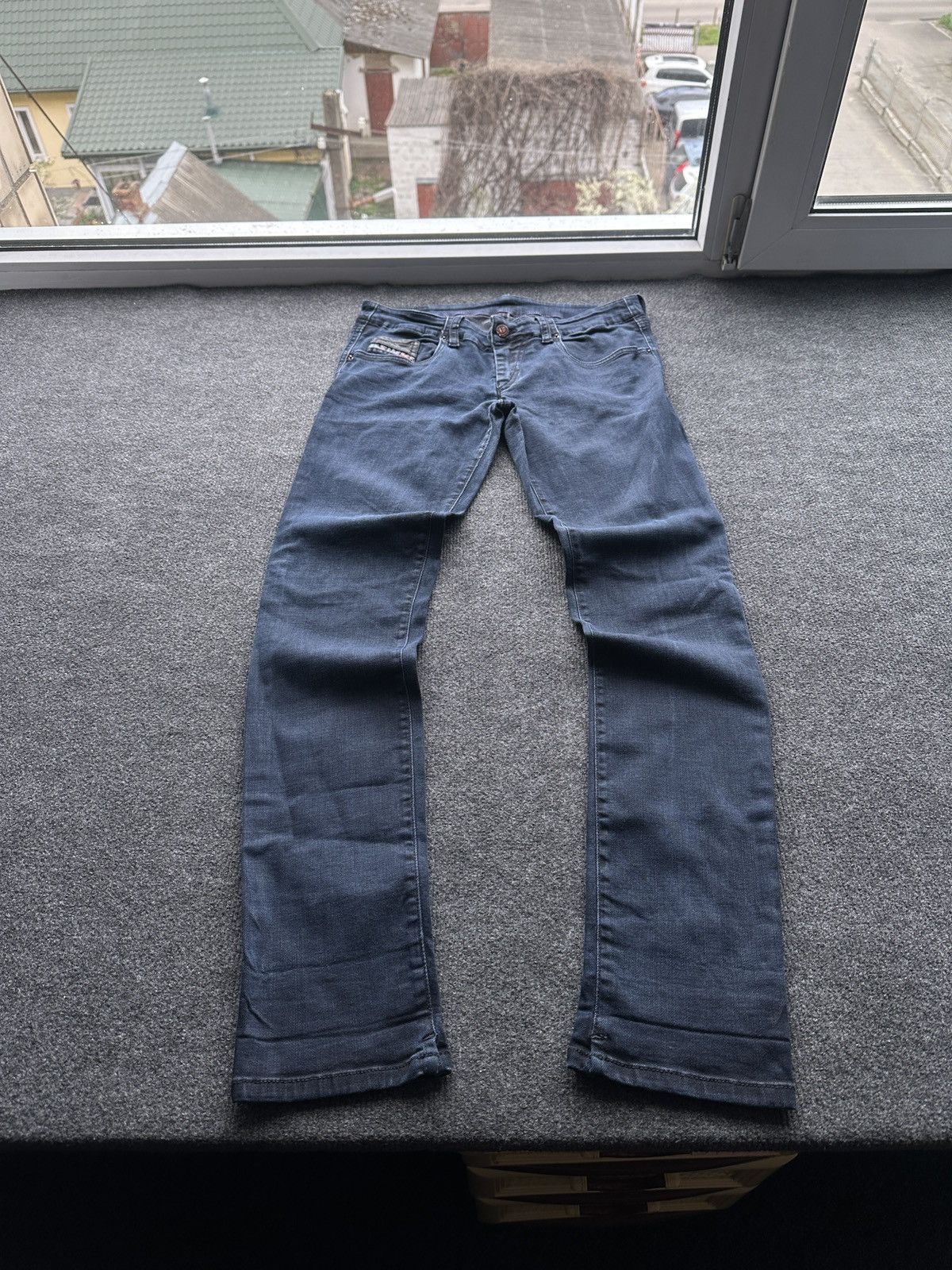 Diesel 🚨 DIESEL IFSIXWASNINE JEANS DENIM RARE Y2K FIT GOTHIC PUNK Size 30" / US 8 / IT 44 - 2 Thumbnail