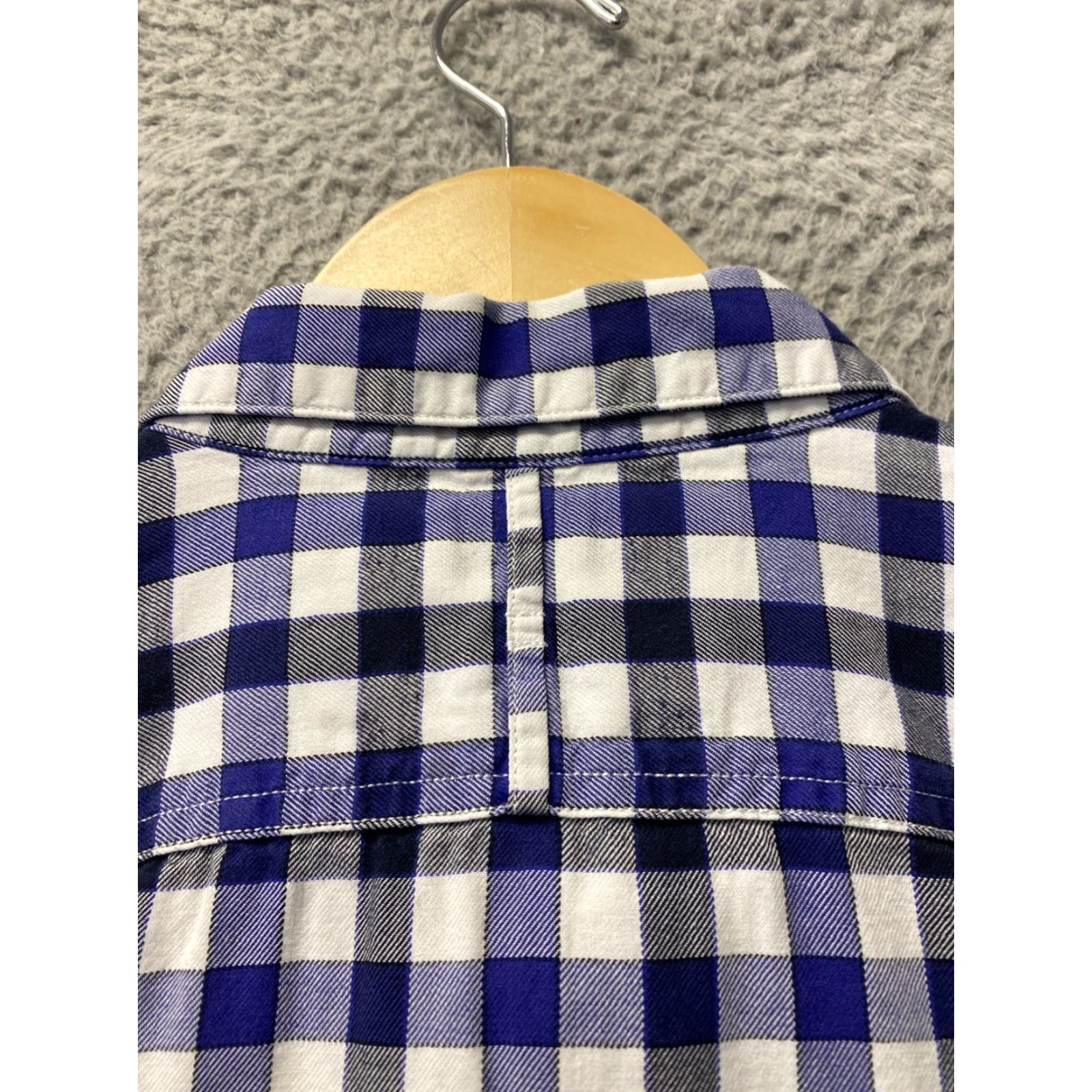 Banana Republic VINTAGE Banana Republic Men’s Shirt Casual Long Sleeve Checked Cotton Flannel Large Size US L / EU 52-54 / 3 - 8 Thumbnail
