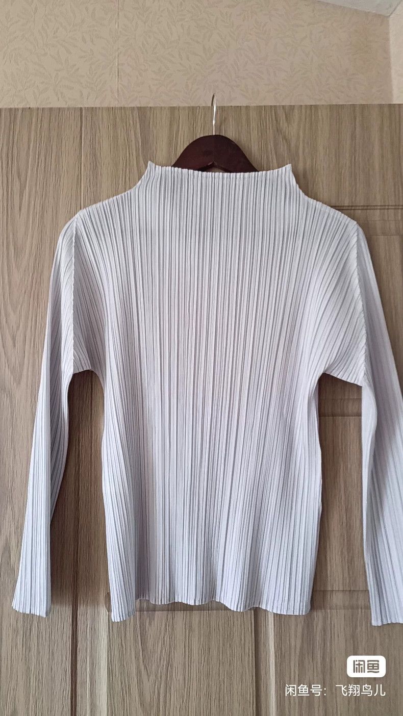 Issey Miyake issey miyake size:3 Silver-grey long sleeves Size XXS / US 00 / IT 34 - 1 Thumbnail