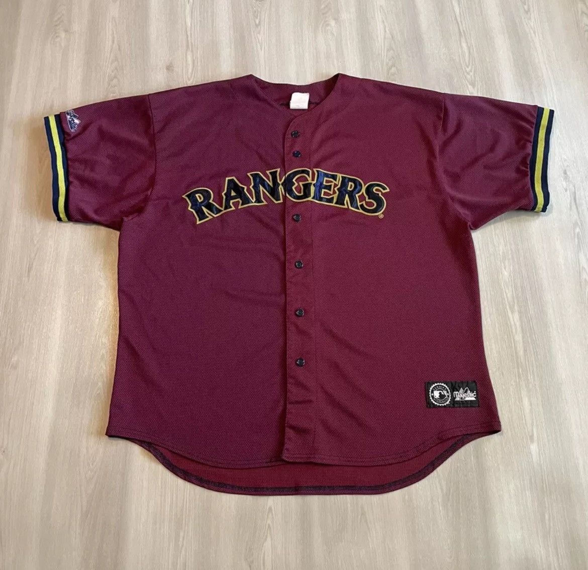 Vintage Texas Rangers Jersey Mens 2XL