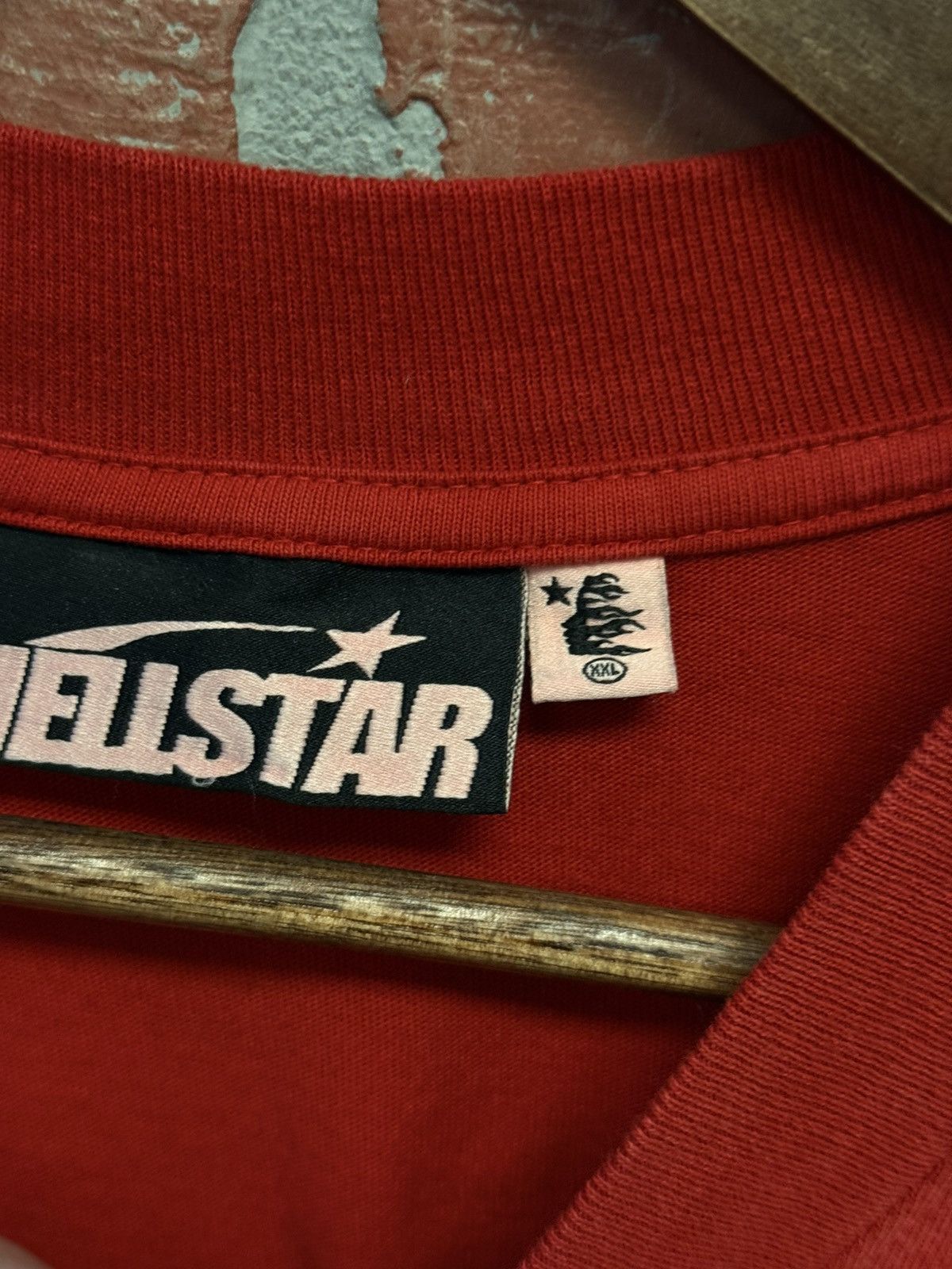 HELLSTAR Hellstar RED Sports Tee Shirt 100% Authentic Size XXL Size US XXL / EU 58 / 5 - 9 Thumbnail