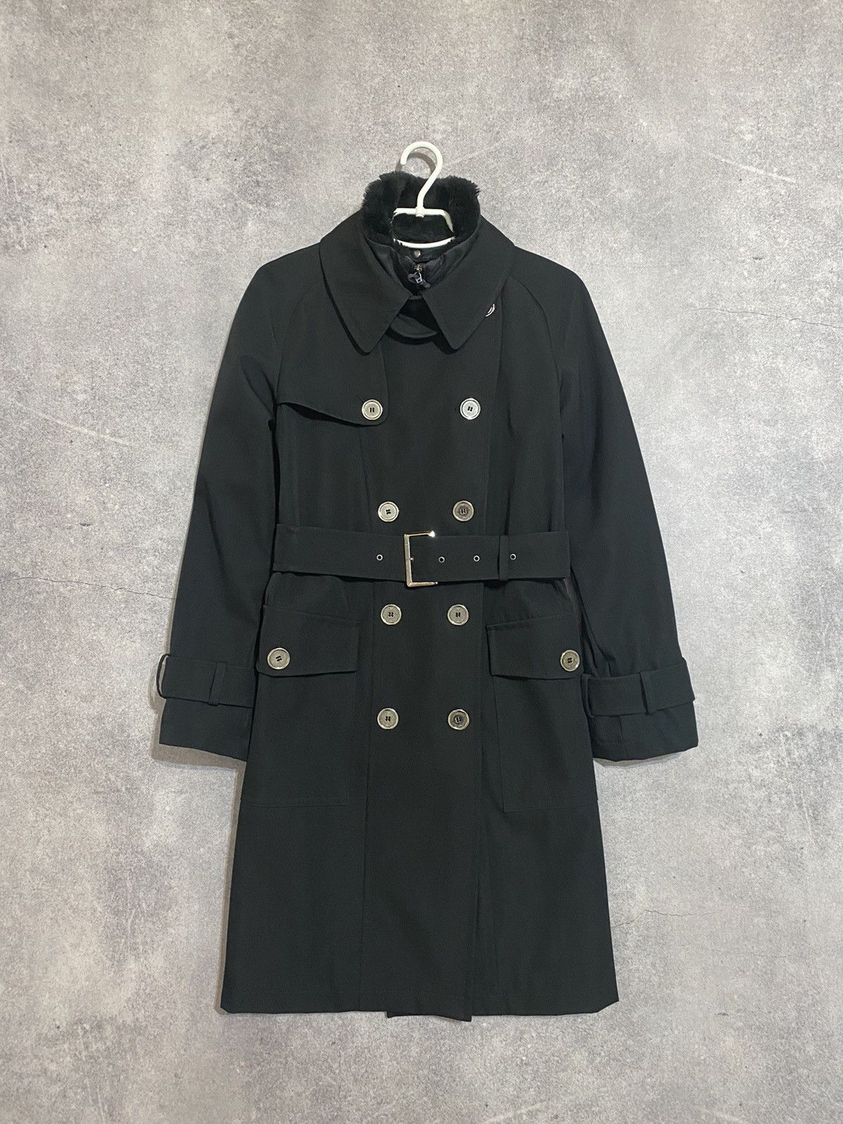 Emporio Armani Emporio Armani Wool Nylon Women’s Coat Insulated Size 40 Size S / US 4 / IT 40 - 1 Thumbnail