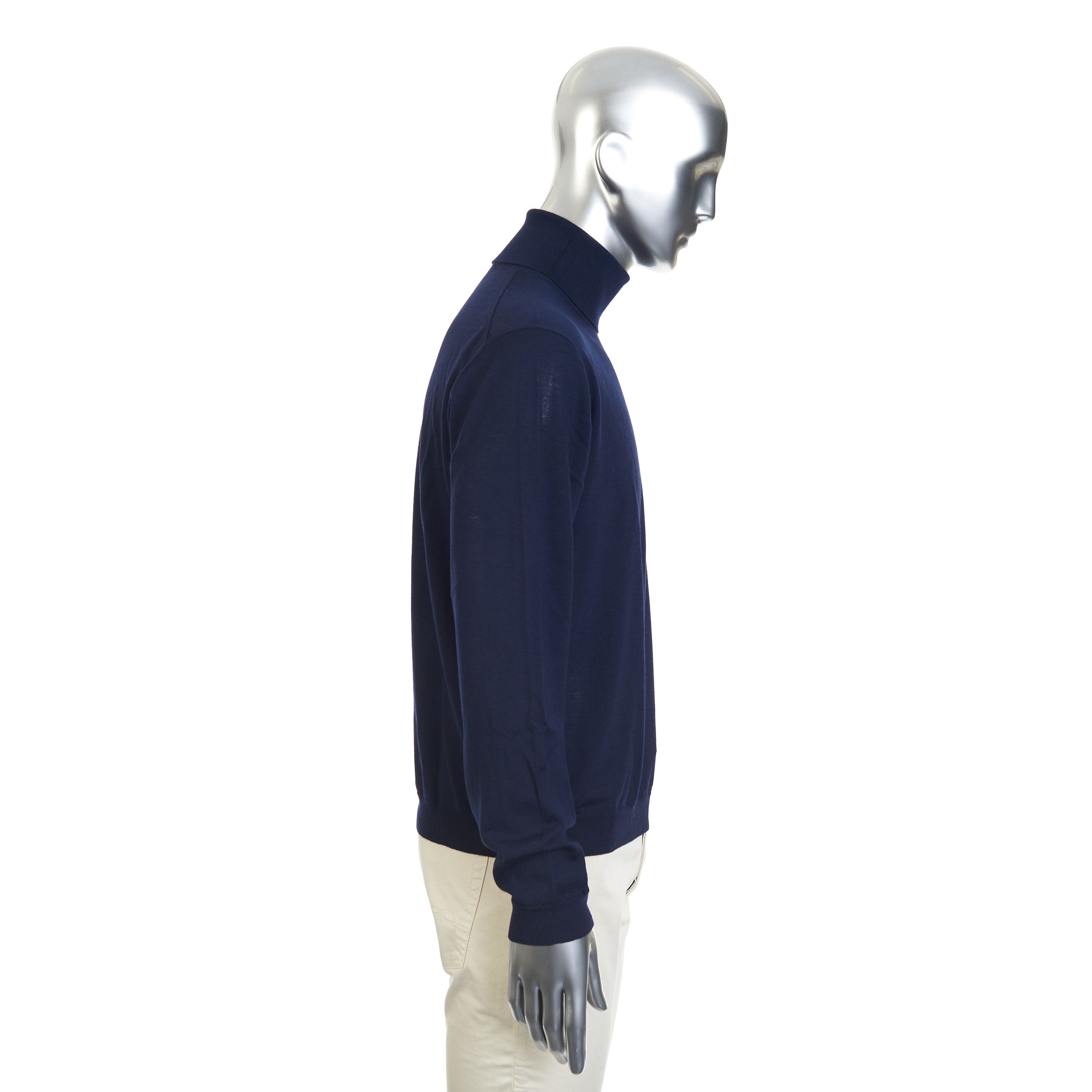 Gucci Turtleneck Sweater In Cashmere With Horsebit Logo Embroidery Size US XL / EU 56 / 4 - 8 Thumbnail