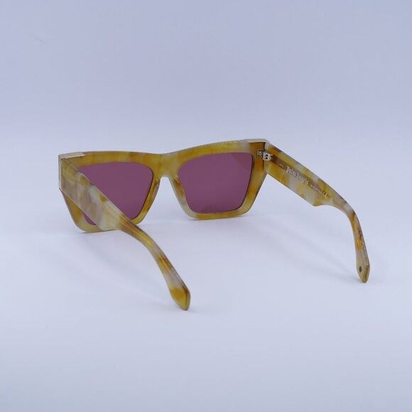 Palm Angels Palm Angels PERI099 HOLLYWOOD 1925 Sunglasses Havana Cat Eye Size ONE SIZE - 7 Thumbnail