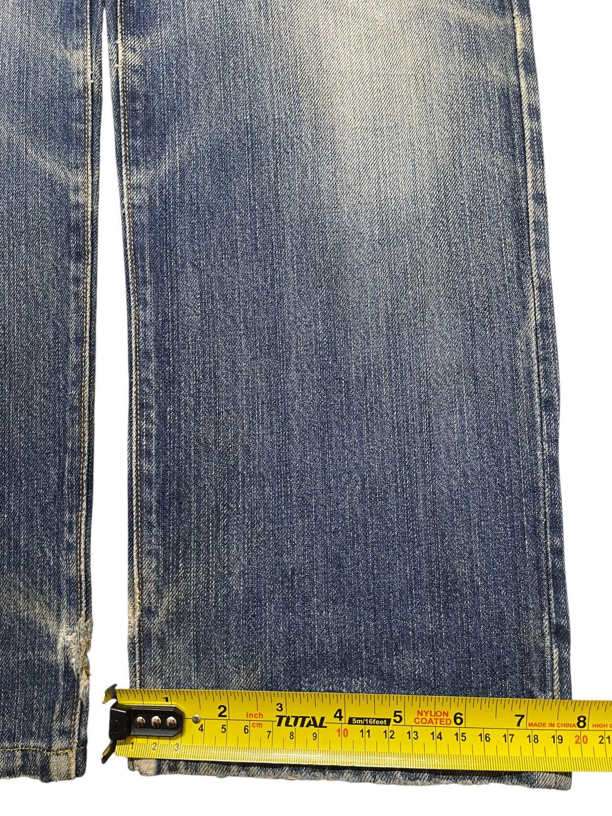 semanticdesign Vintage Japanese HR Market Mud Wash Faded Distressed Style Size US 28 / EU 44 - 16 Thumbnail