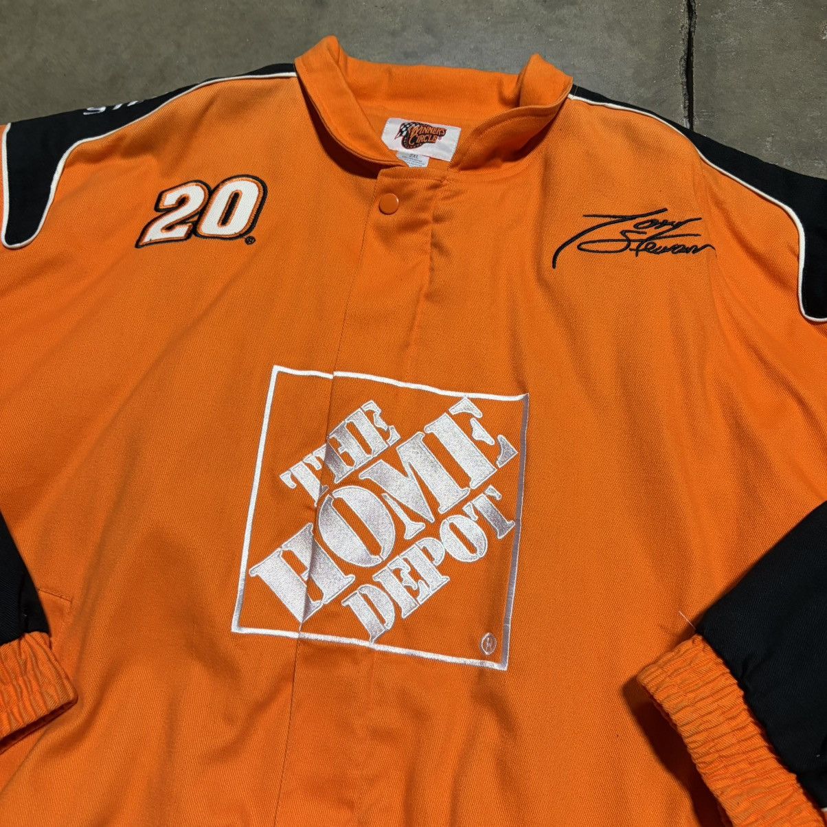 Winners Circle Vintage Tony Stewart Home Depot Racing NASCAR Jacket Y2K Size US XXL / EU 58 / 5 - 3 Thumbnail