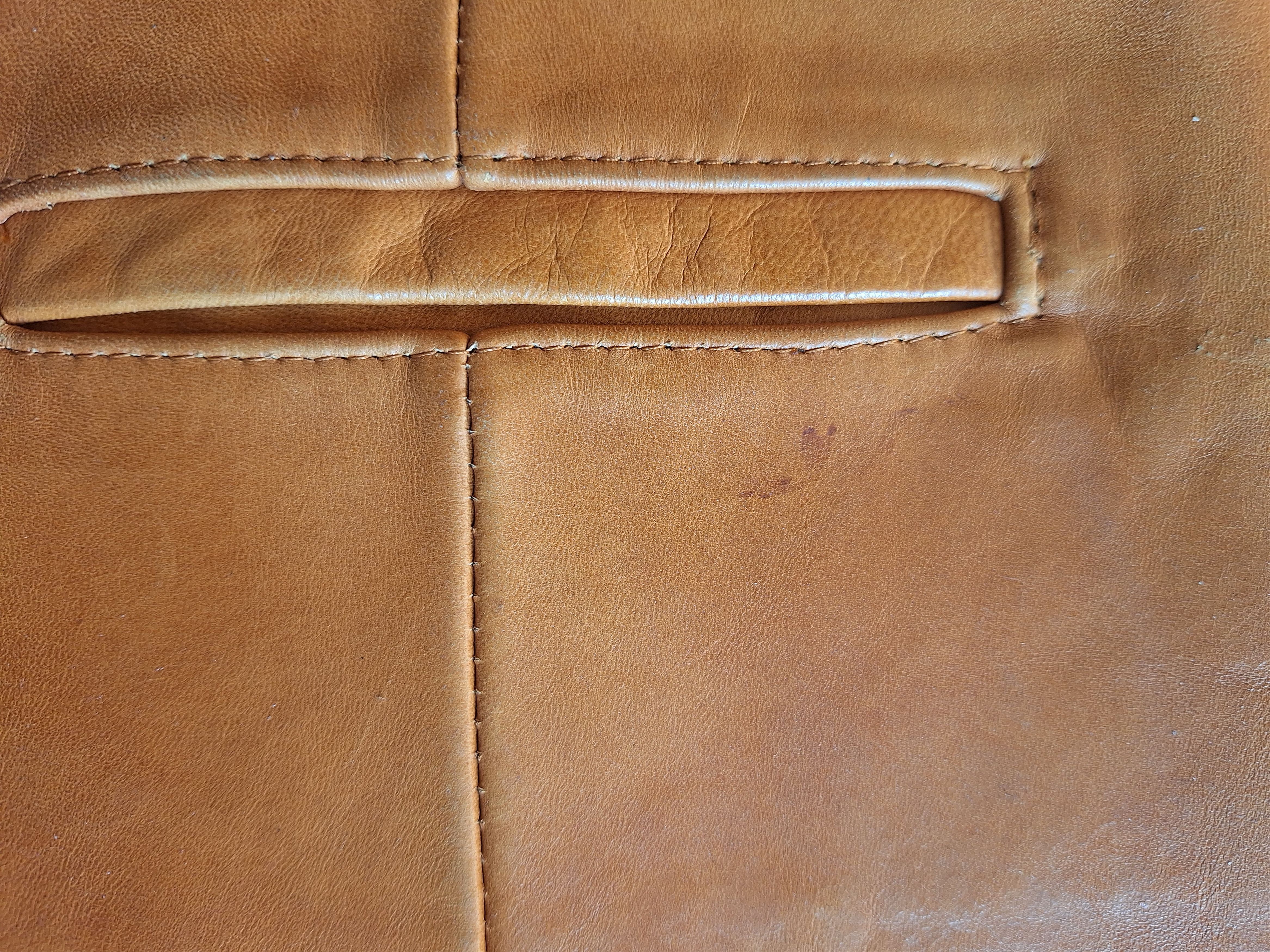 Other Vintage Silton Tan Leather Vest - Western Cowboy Style - L Size US L / EU 52-54 / 3 - 5 Thumbnail