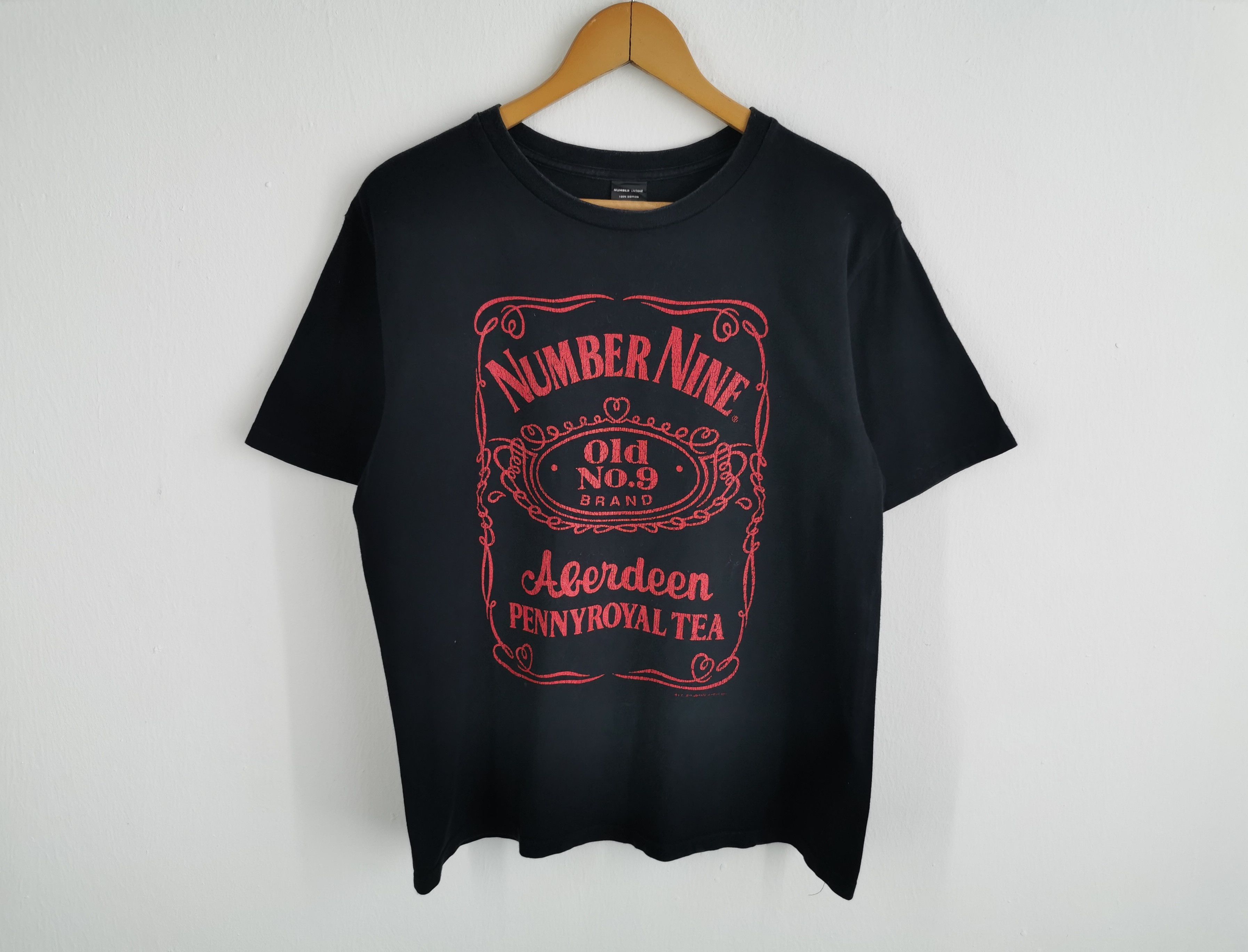 Number (N)ine Number Nine Japanese Brand T Shirt Made In Japan Size M Size US M / EU 48-50 / 2 - 2 Thumbnail