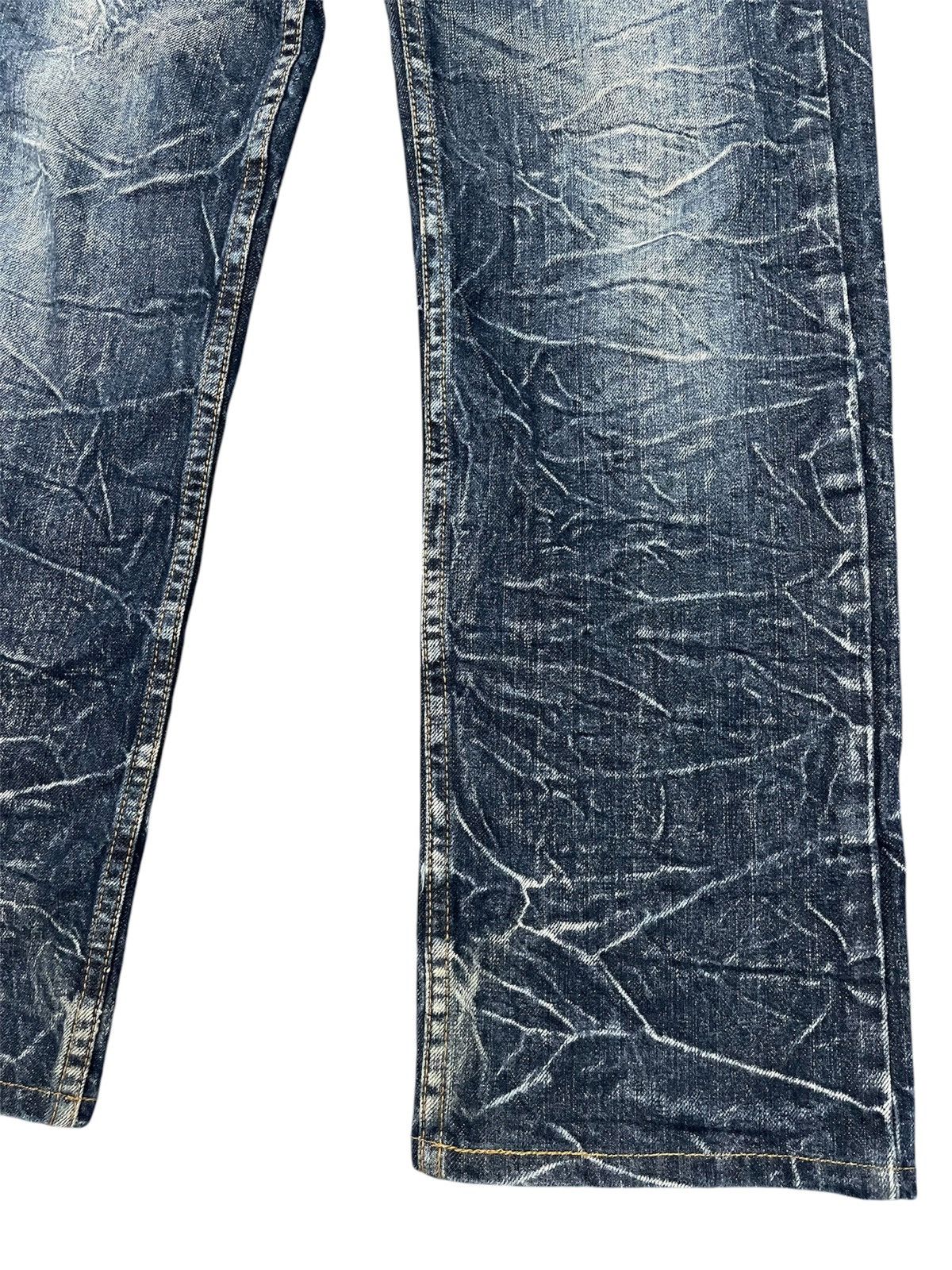 Japanese Brand × Vintage Nylaus Clawmark Double Waist Jeans Ppfm Undercover Style Size US 32 / EU 48 - 5 Thumbnail