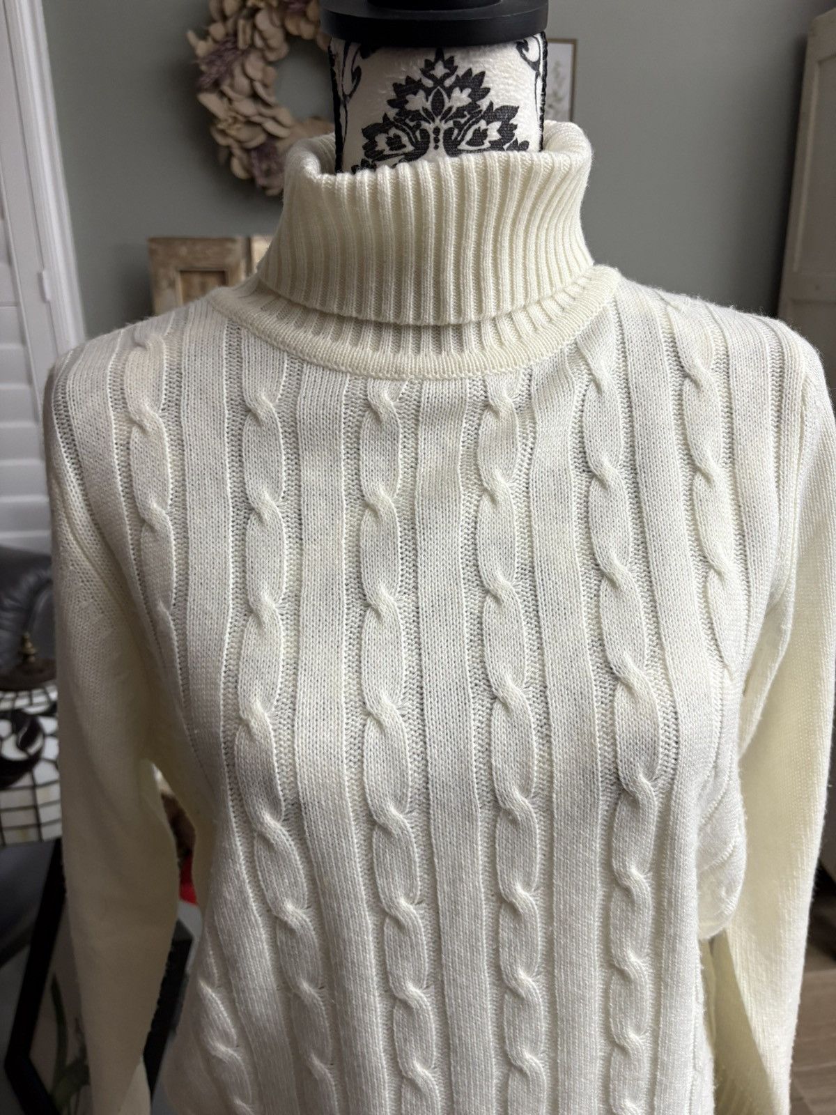 Other White Stag size medium turtle neck sweater Size M / US 6-8 / IT 42-44 - 2 Thumbnail