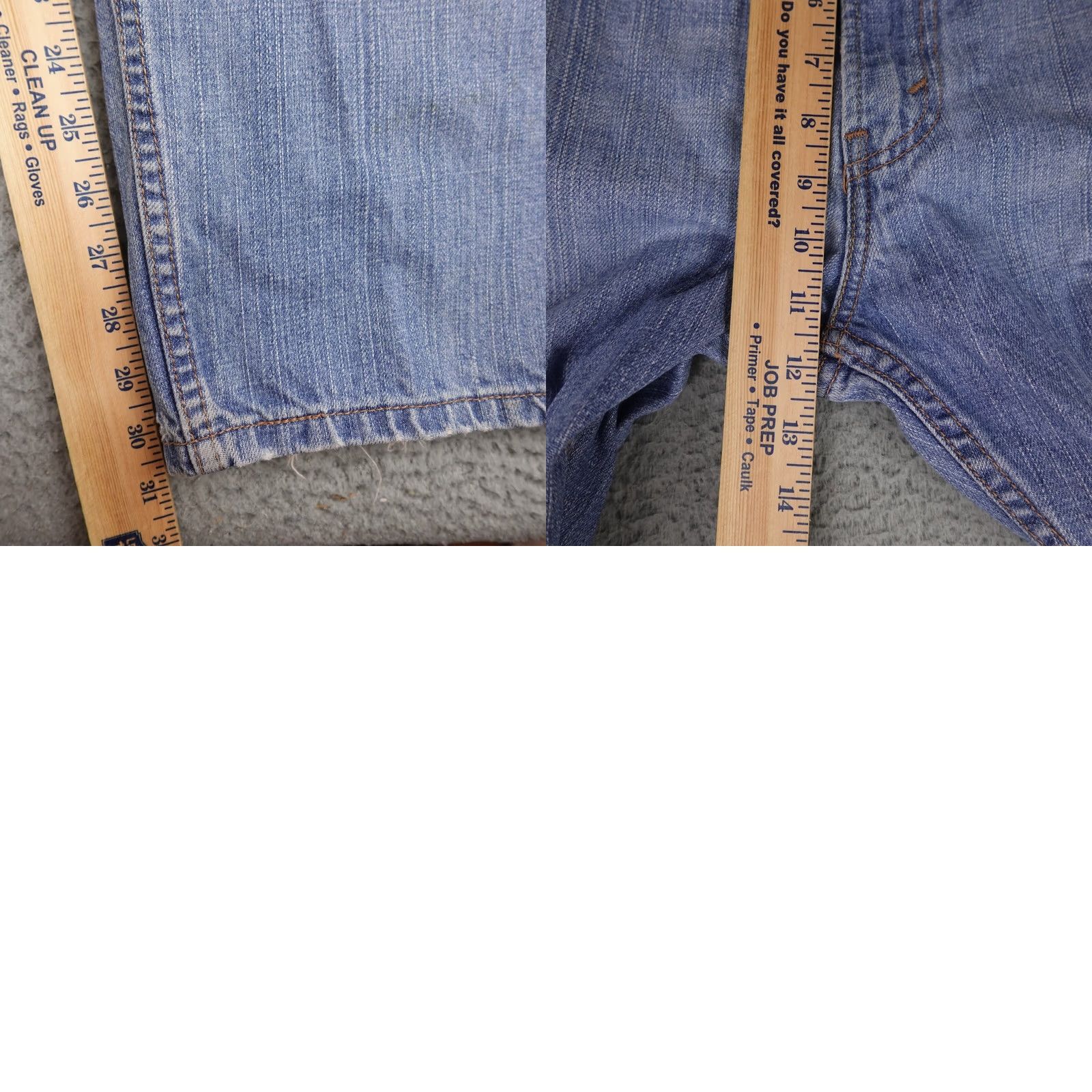 Levi's Levi's 559 Jeans Mens 38x32 Blue Denim Light Wash Relaxed Straight Loose Baggy Size US 38 / EU 54 - 10 Thumbnail