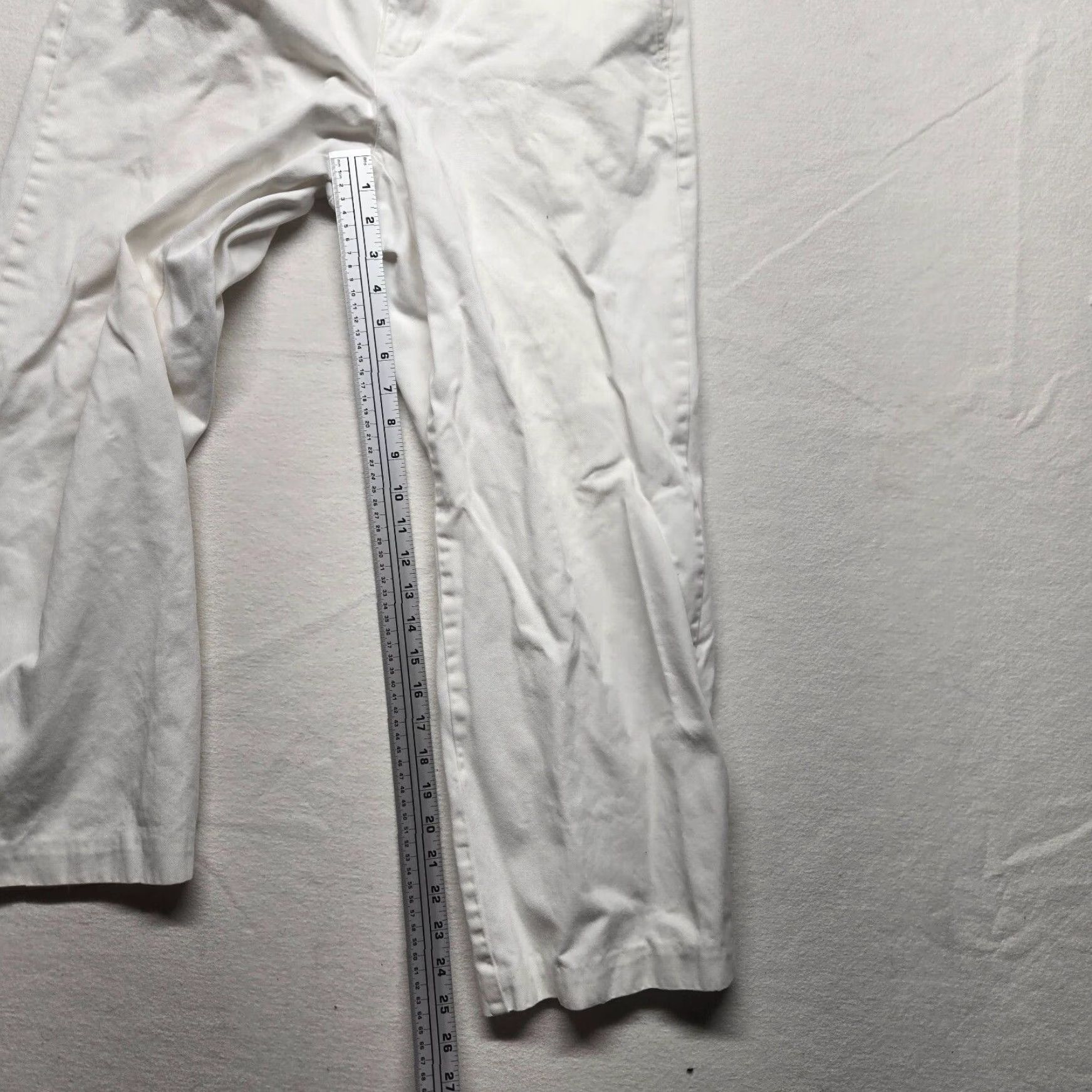 Ralph Lauren Lauren Ralph Lauren White Cropped Pants Adult Women's 8 Size 30" / US 8 / IT 44 - 6 Thumbnail