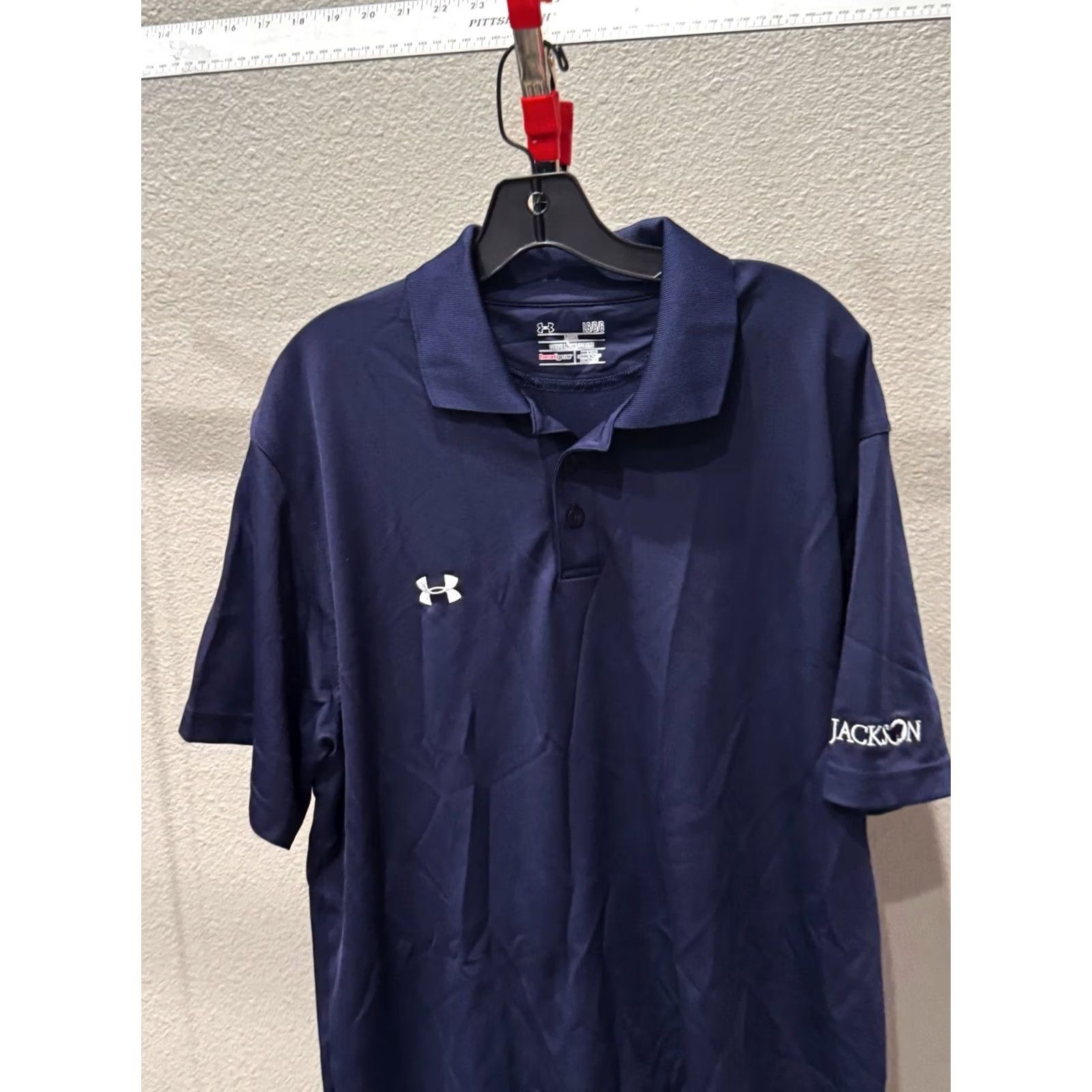 Under Armour Under Armour POLO SHIRT SHORT SLEEVE Jackson Wyoming Large L Mens Size US L / EU 52-54 / 3 - 4 Thumbnail