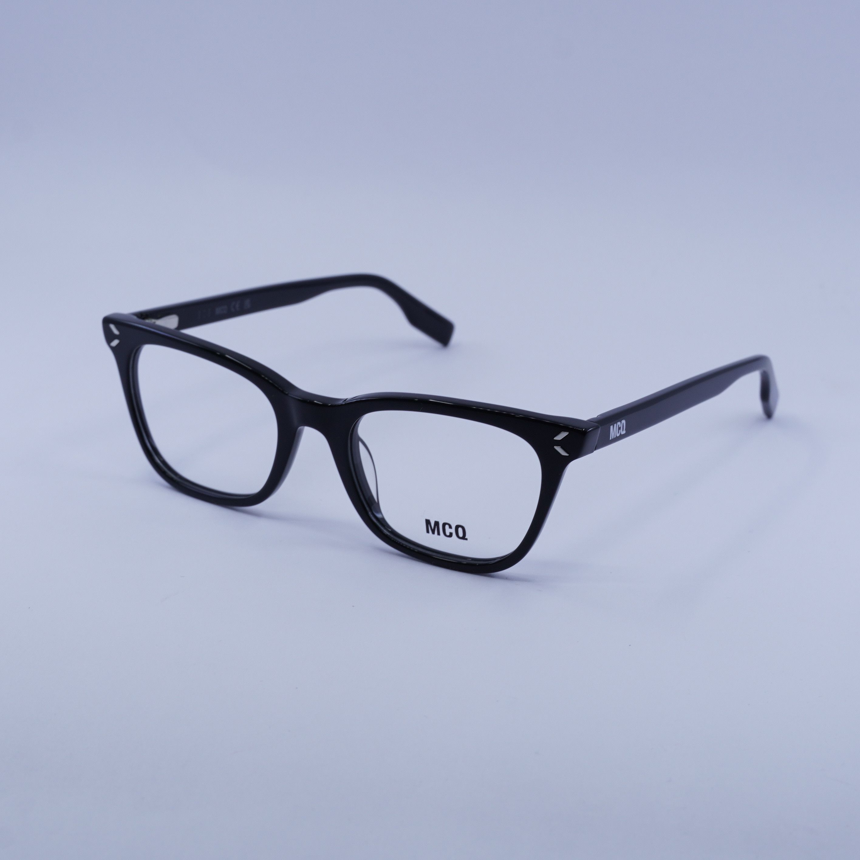 MCQ McQ by Alexander McQueen MQ0379O 001 Eyeglasses Black 50mm Size ONE SIZE - 1 Thumbnail