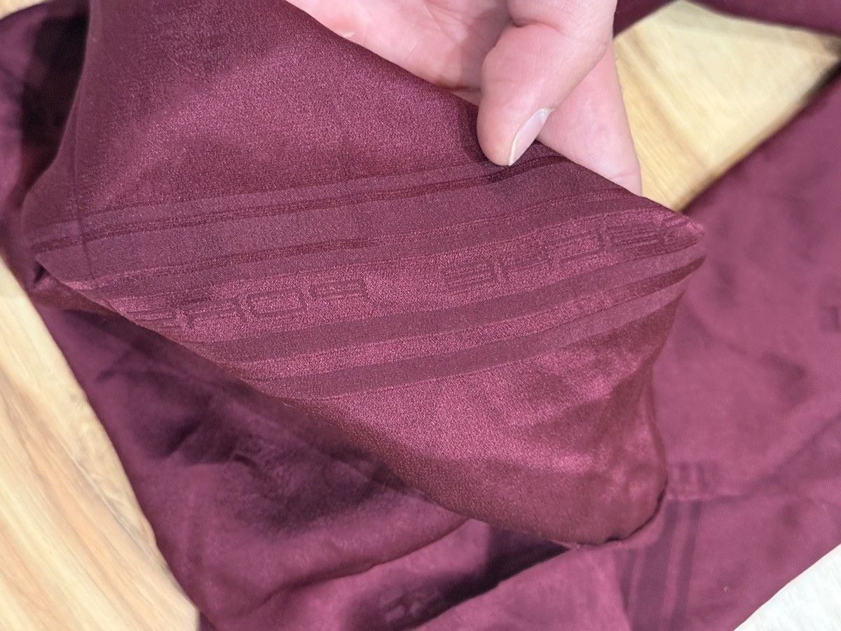 Porsche Design Vintage scarf silk monogram Porshe logo car 90s Size ONE SIZE - 3 Thumbnail