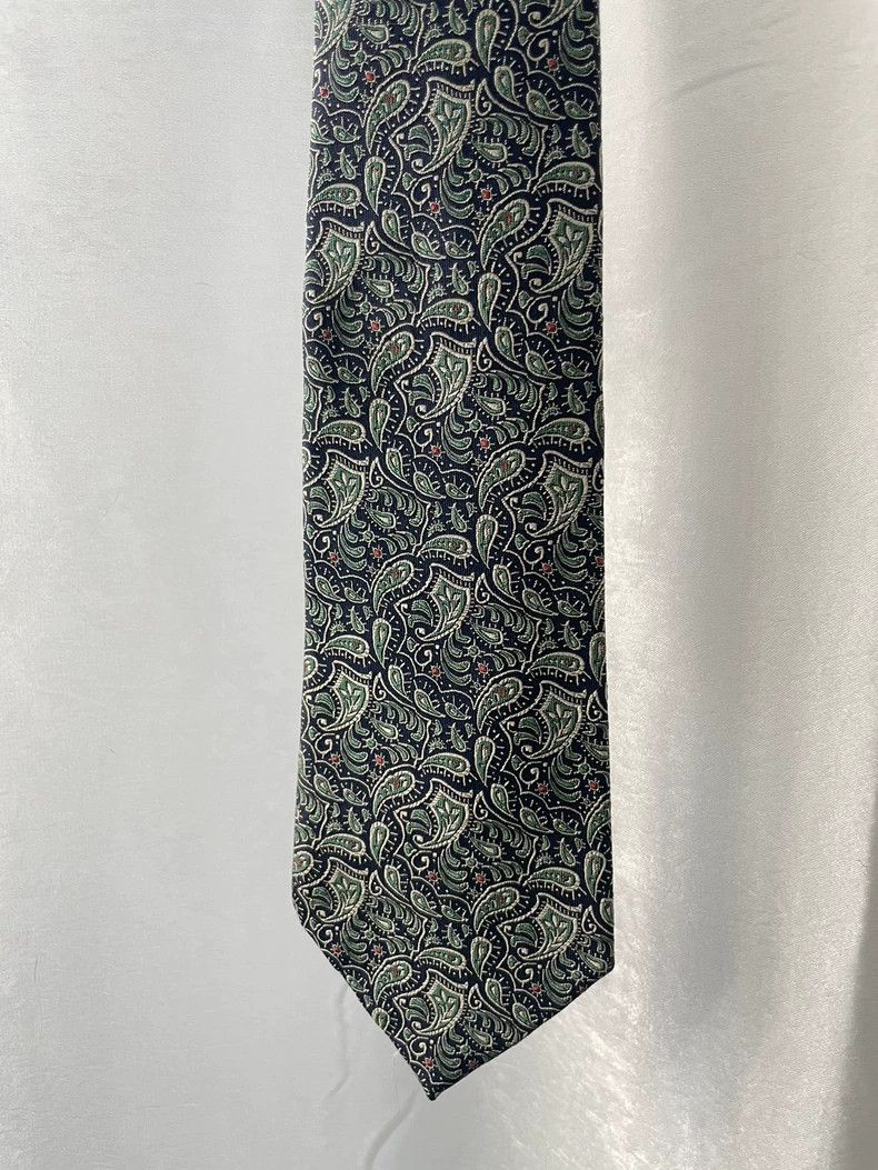 Comme des Garcons Comme des Garcons Vintage tie with silk pattern tie Size ONE SIZE - 2 Thumbnail