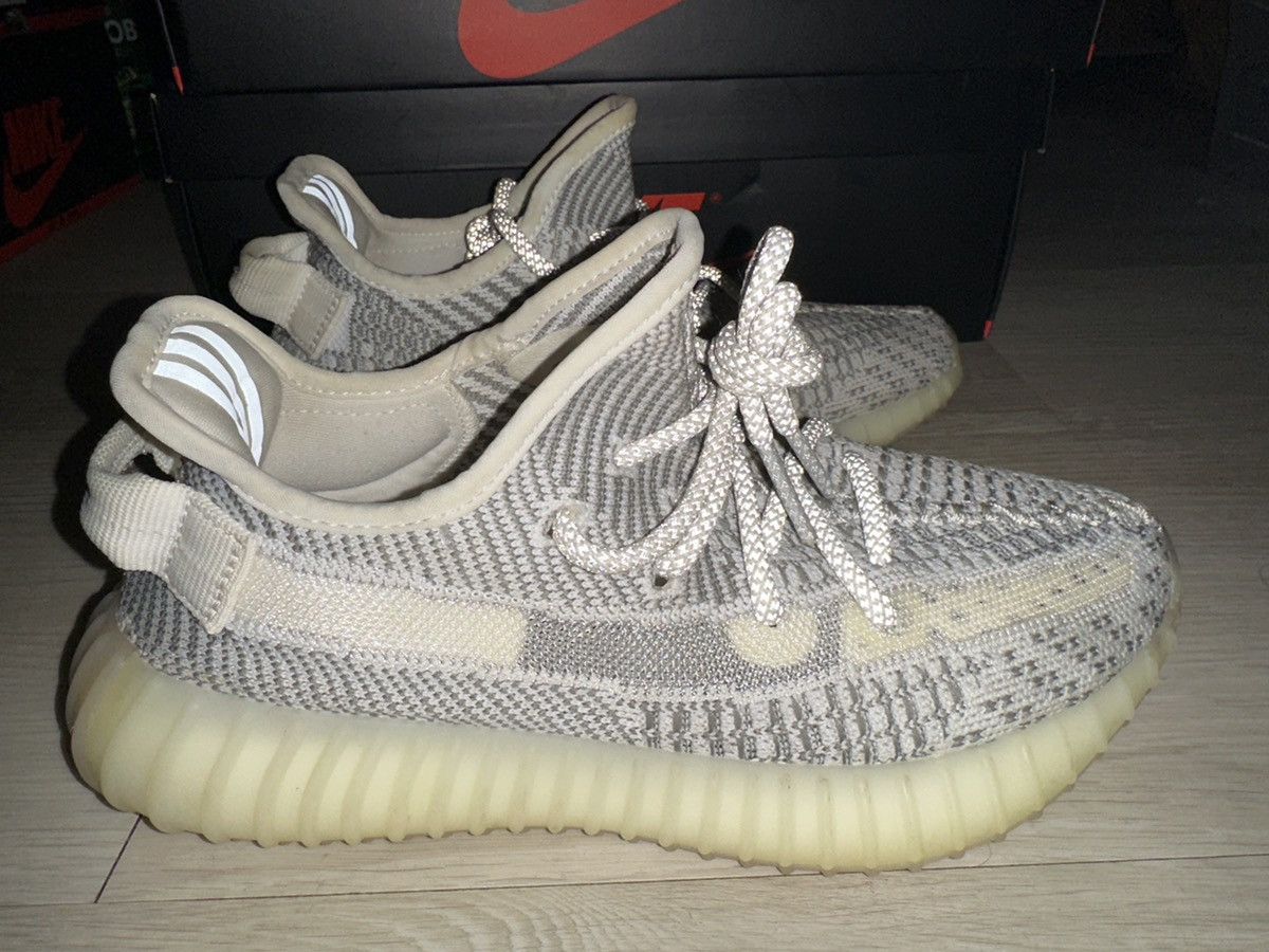 Adidas × Yeezy Adidas Yeezy 350 V2 “Static” NR Size US 4.5 / IT 34.5 - 1 Thumbnail