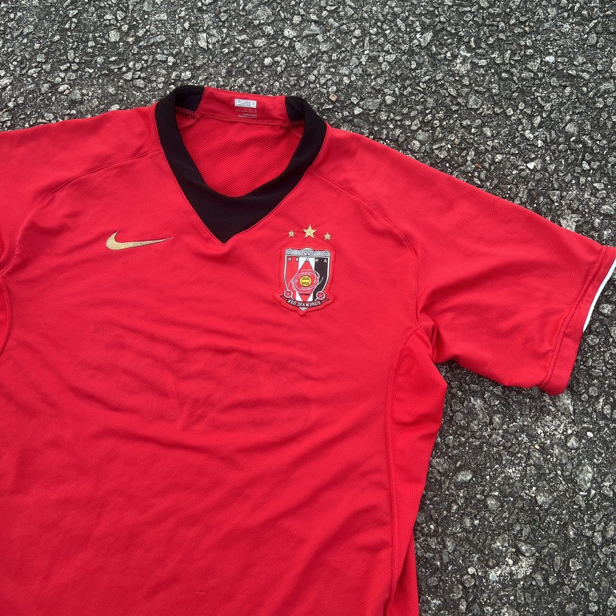 Vintage Vintage 2008 Urawa Red Diamonds Home Jersey Size US L / EU 52-54 / 3 - 3 Thumbnail