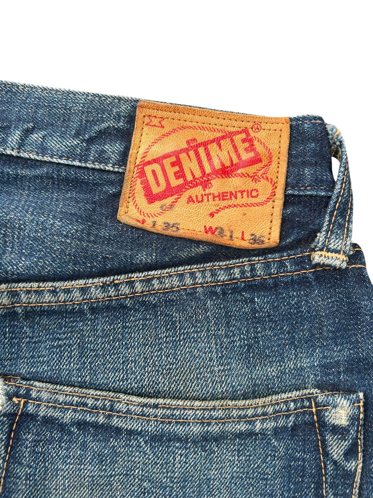 Kapital Vintage Denime Selvedge Distressed Denim Jeans Size US 30 / EU 46 - 4 Thumbnail