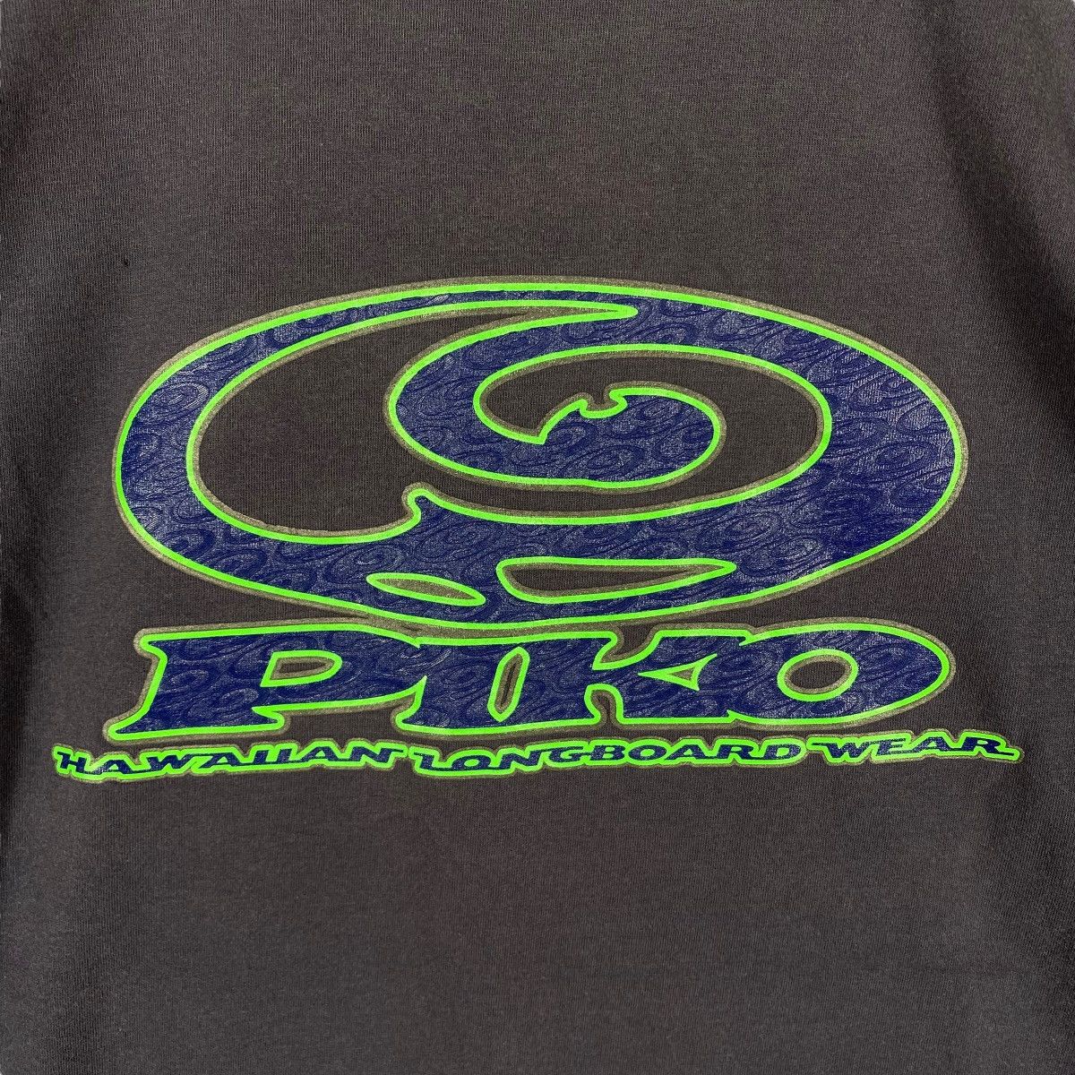 Vintage Vintage 90's PIKO Hawaiian Longboard Wear Long Sleeve Surf Size US L / EU 52-54 / 3 - 2 Thumbnail