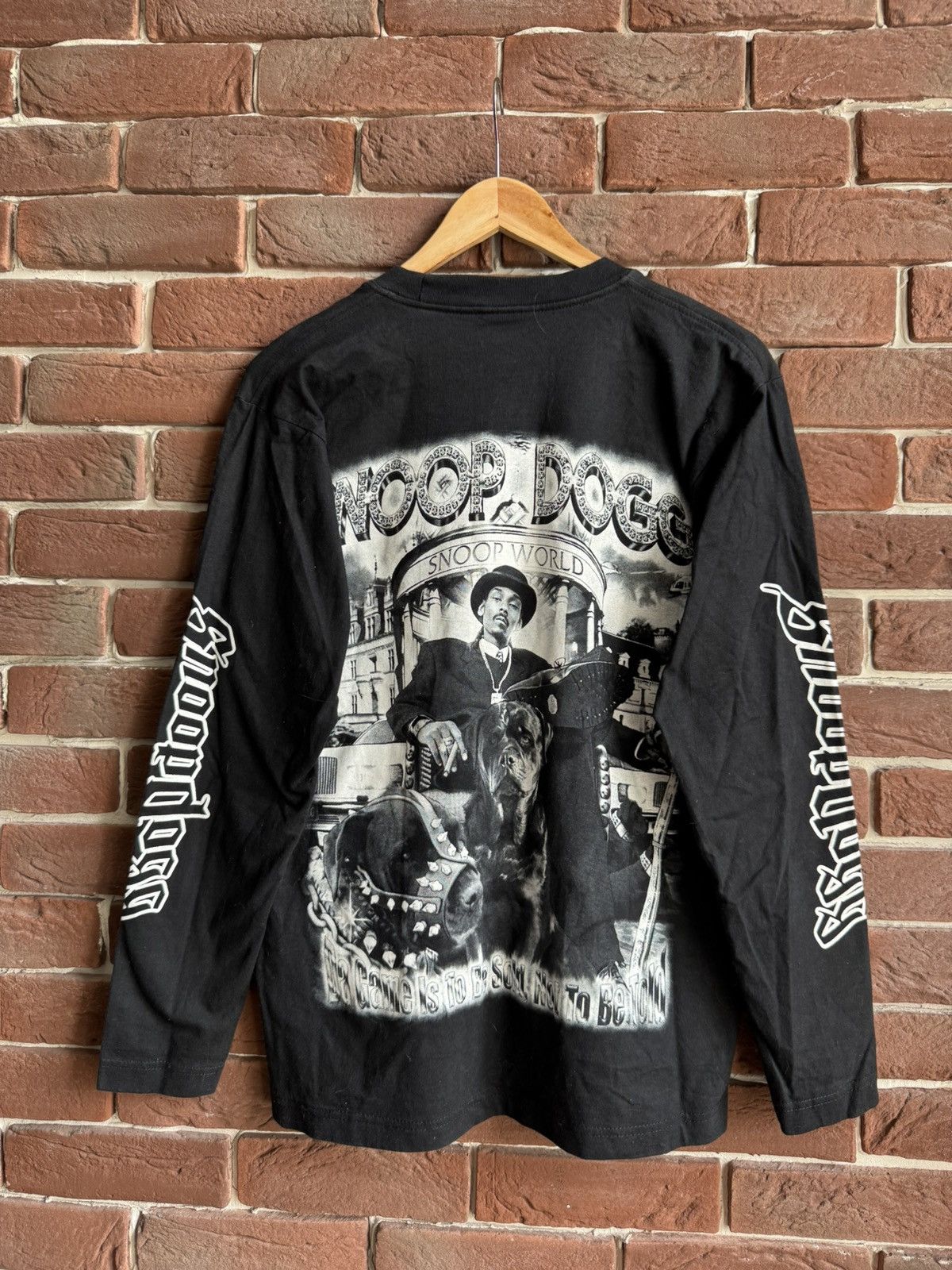 Snoop Dogg Vintage 00s Snoop Dogg Doggfather Band Tee Grail Rare M Blac Size US M / EU 48-50 / 2 - 2 Thumbnail