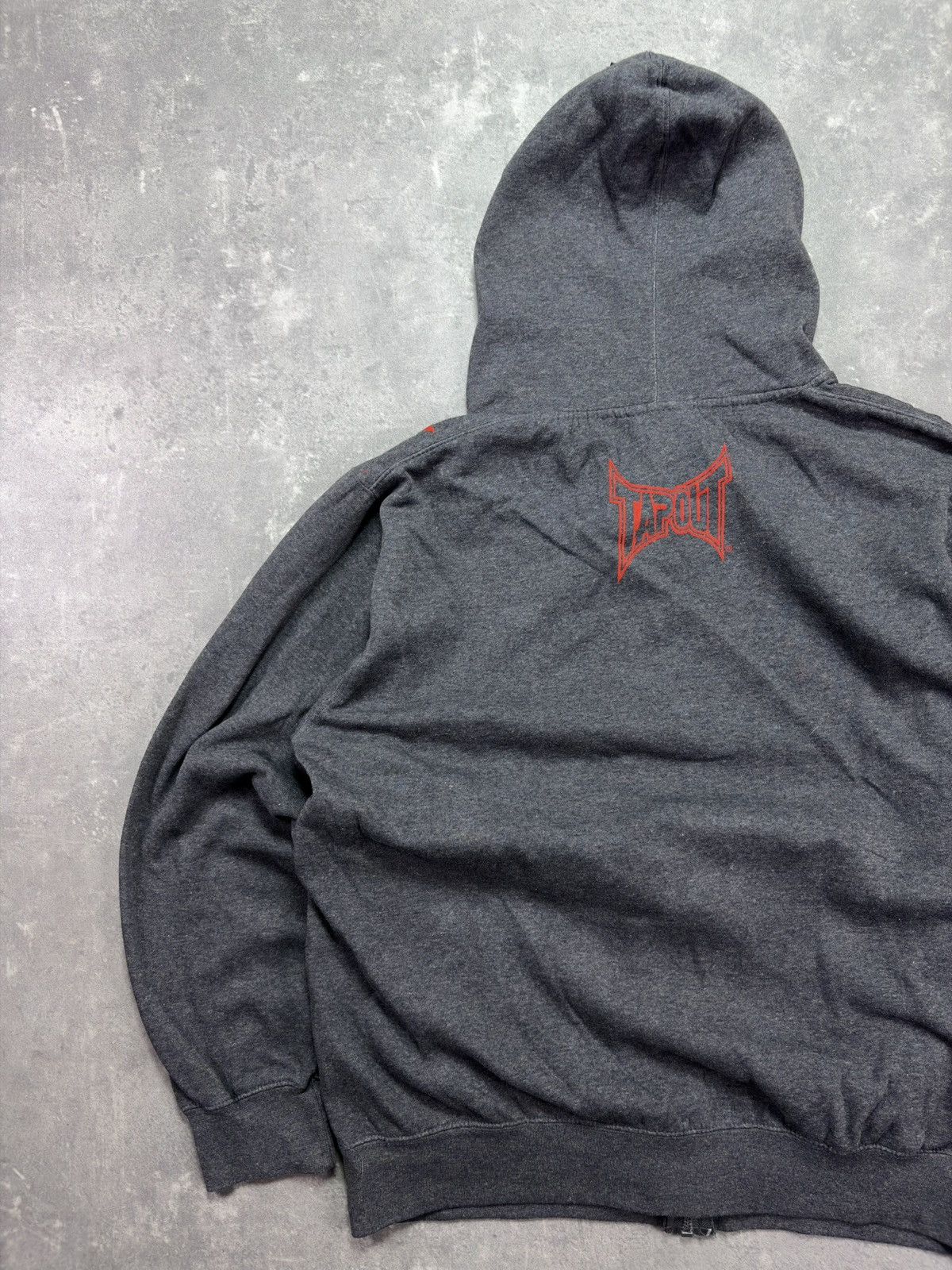 Tapout Tapout Big Splash Logo Zip Hoodie L XL Affliction MMA Size US L / EU 52-54 / 3 - 12 Thumbnail