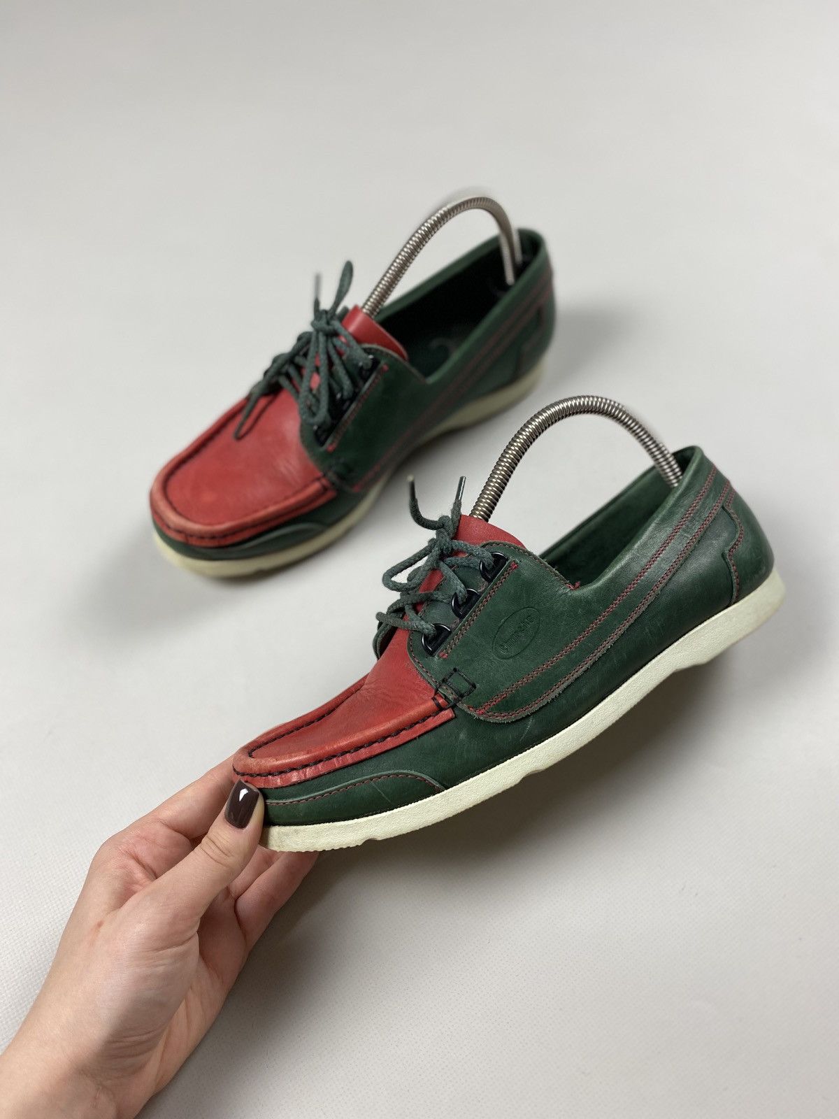 Church's Church’s 2000 Antigua Marine men’s leather boat shoes Size US 8.5 / EU 41-42 - 9 Thumbnail
