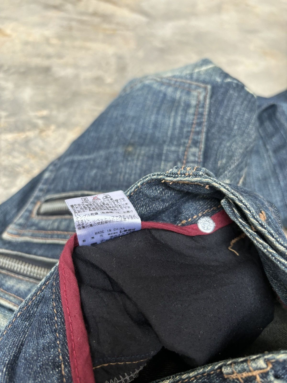 Hysteric Glamour Y2k UJ jeans Ifsixwasnine Tornado Mart Style Jeans Size US 33 - 11 Thumbnail