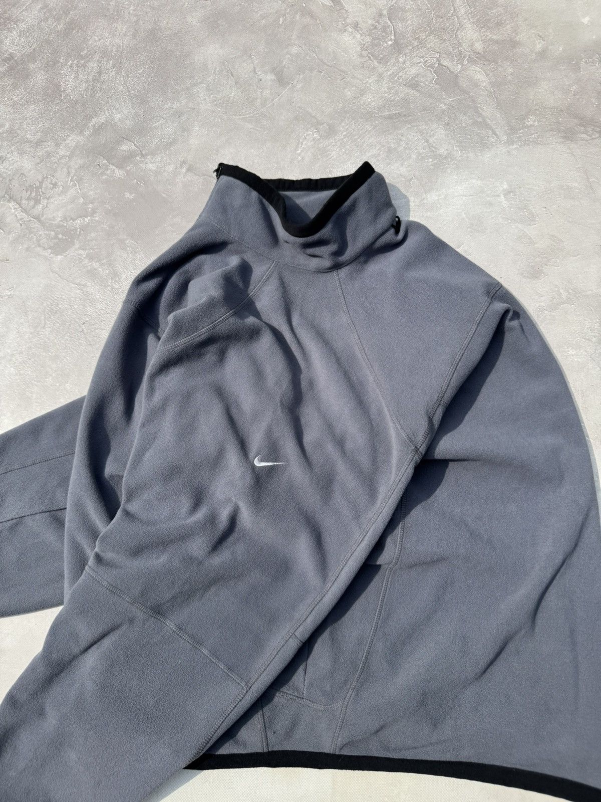 Nike Vintage Nike Zip Fleece Therma-fit Jacket Size US XXL / EU 58 / 5 - 3 Thumbnail