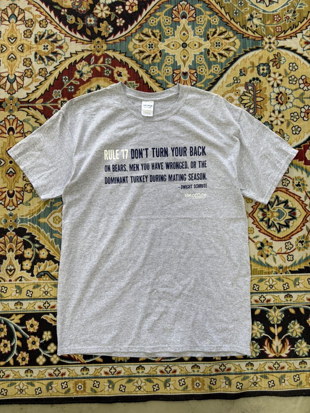 Vintage Vintage The Office Funny Quote Dwight Schrute Tee Size US L / EU 52-54 / 3 - 1 Thumbnail