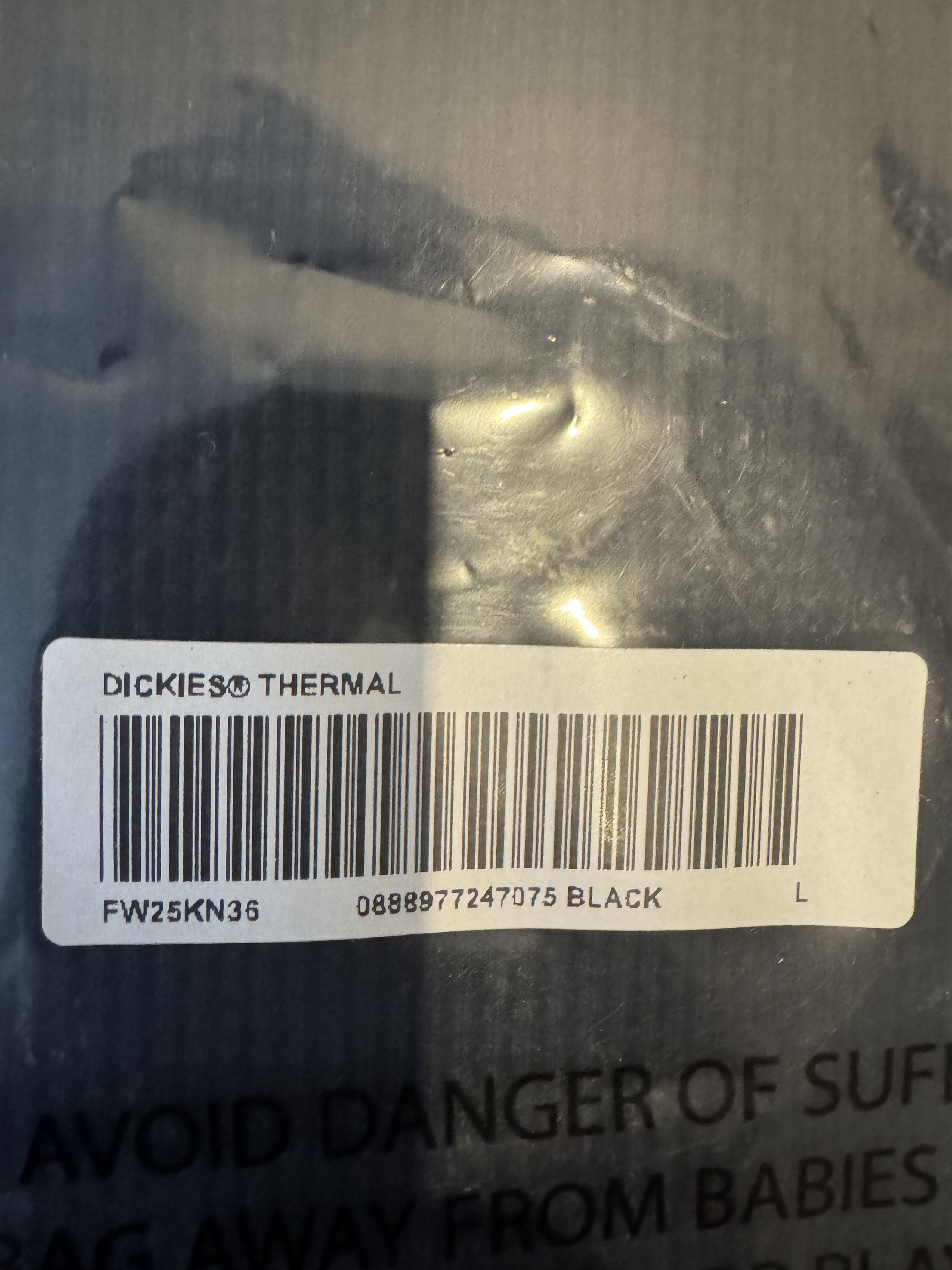 Dickies × Supreme Thermal black Size US L / EU 52-54 / 3 - 7 Thumbnail