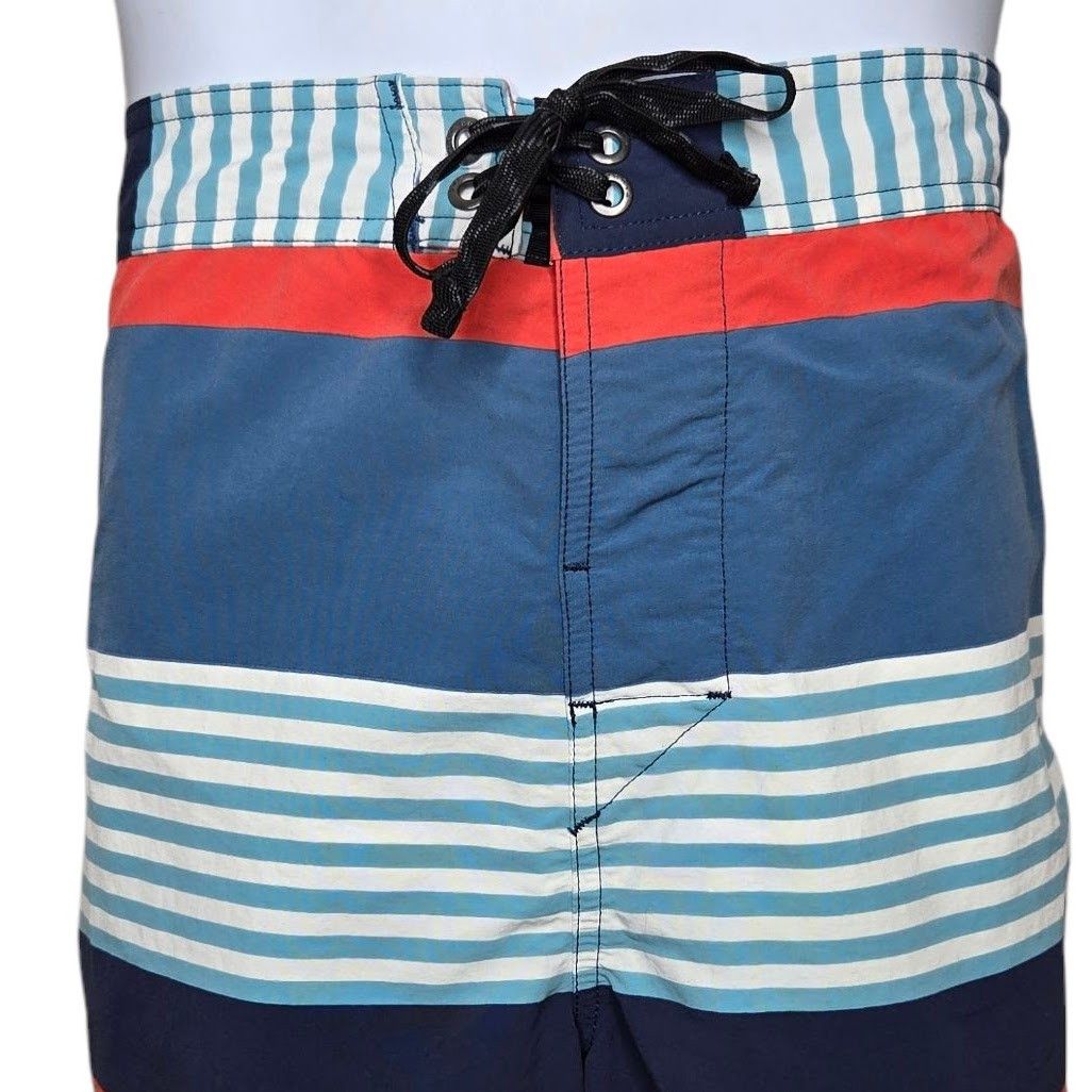 Patagonia Patagonia Mens Board Shorts Size 36 Ms Wavefarer Striped Size US 36 / EU 52 - 2 Thumbnail