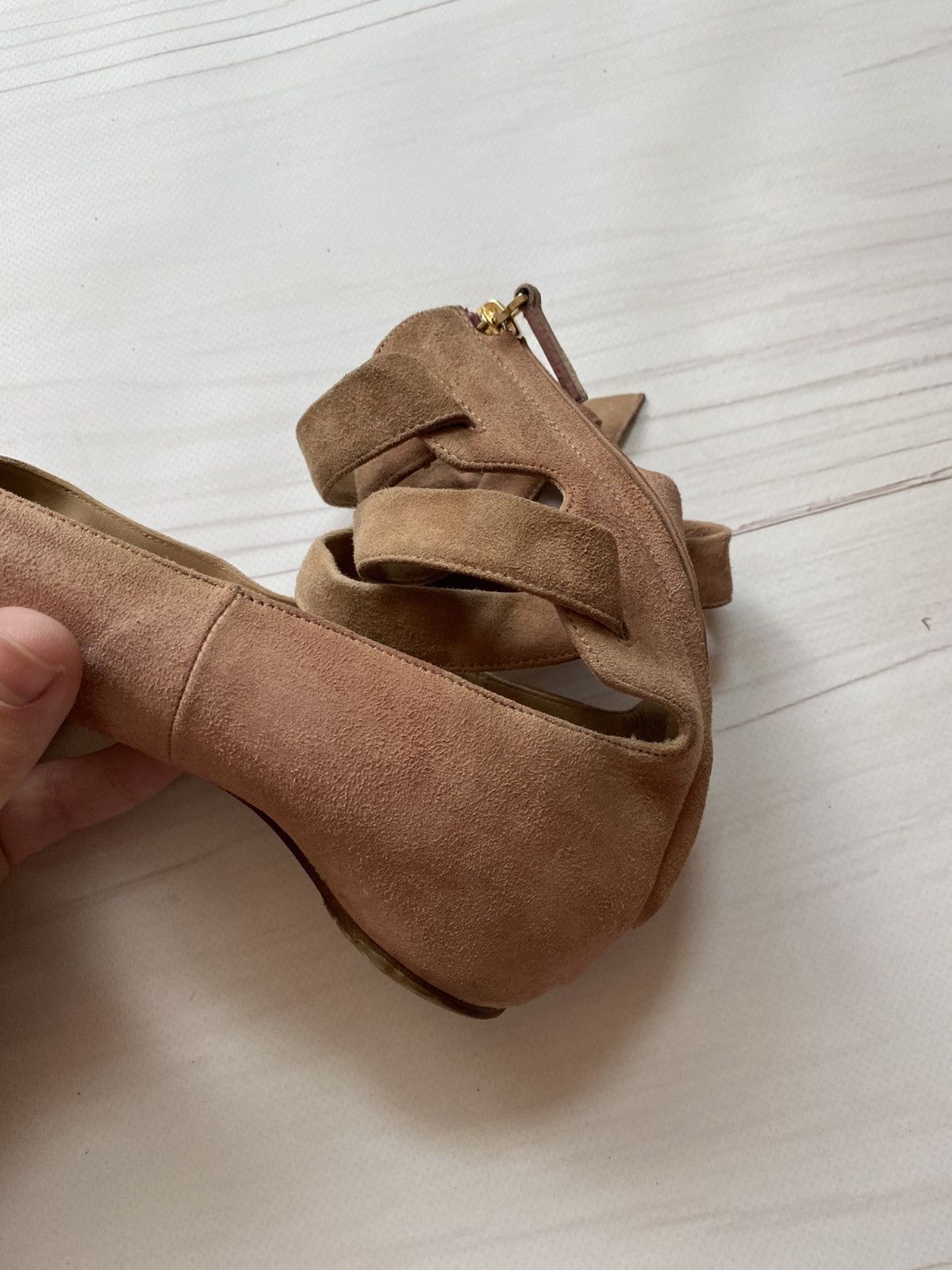 Valentino Luxury Valentino Garavani ballerina designer worn flats Size US 8.5 / IT 38.5 - 18 Thumbnail