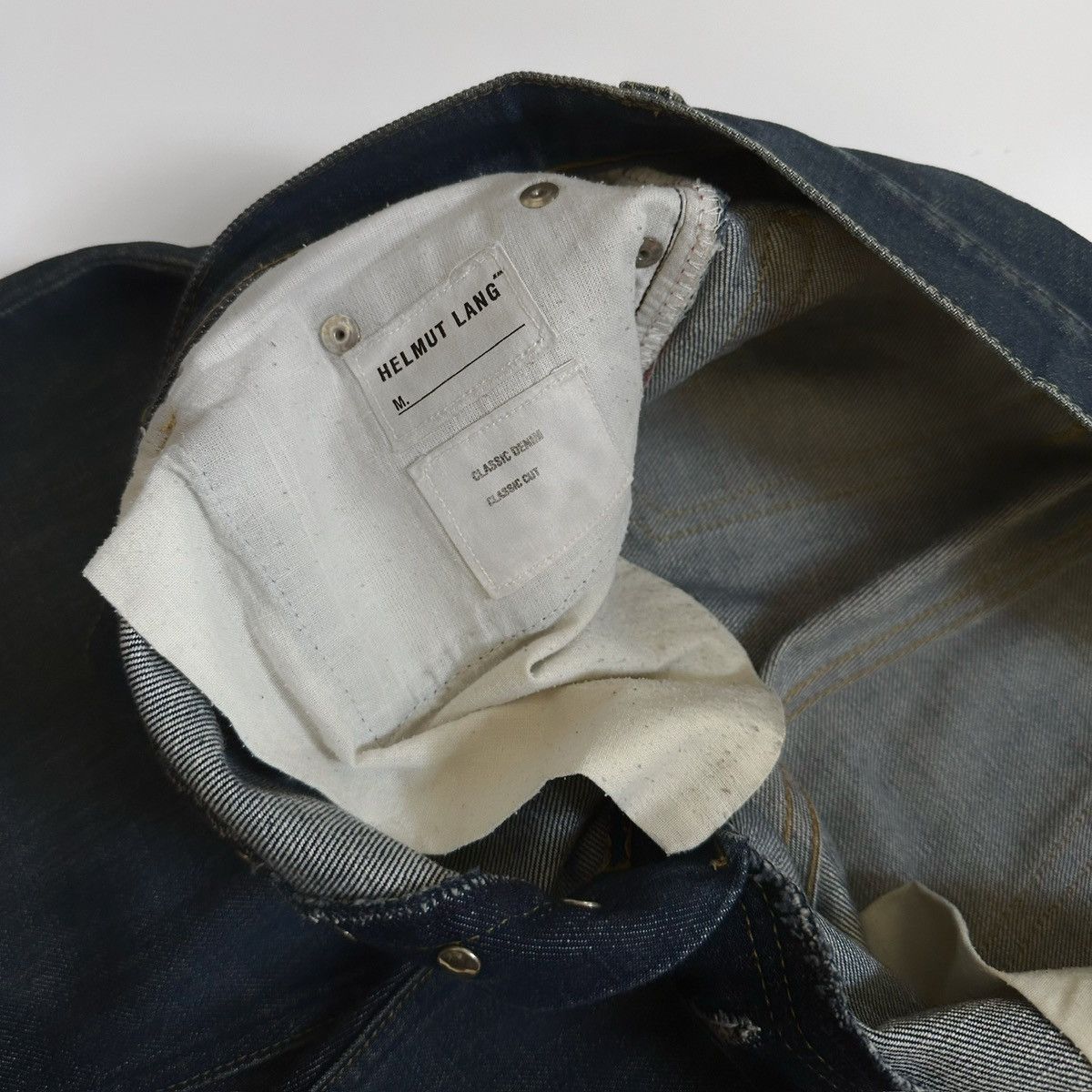 Helmut Lang Helmut lang denim pants classic cut 1998 Size US 33 - 5 Thumbnail