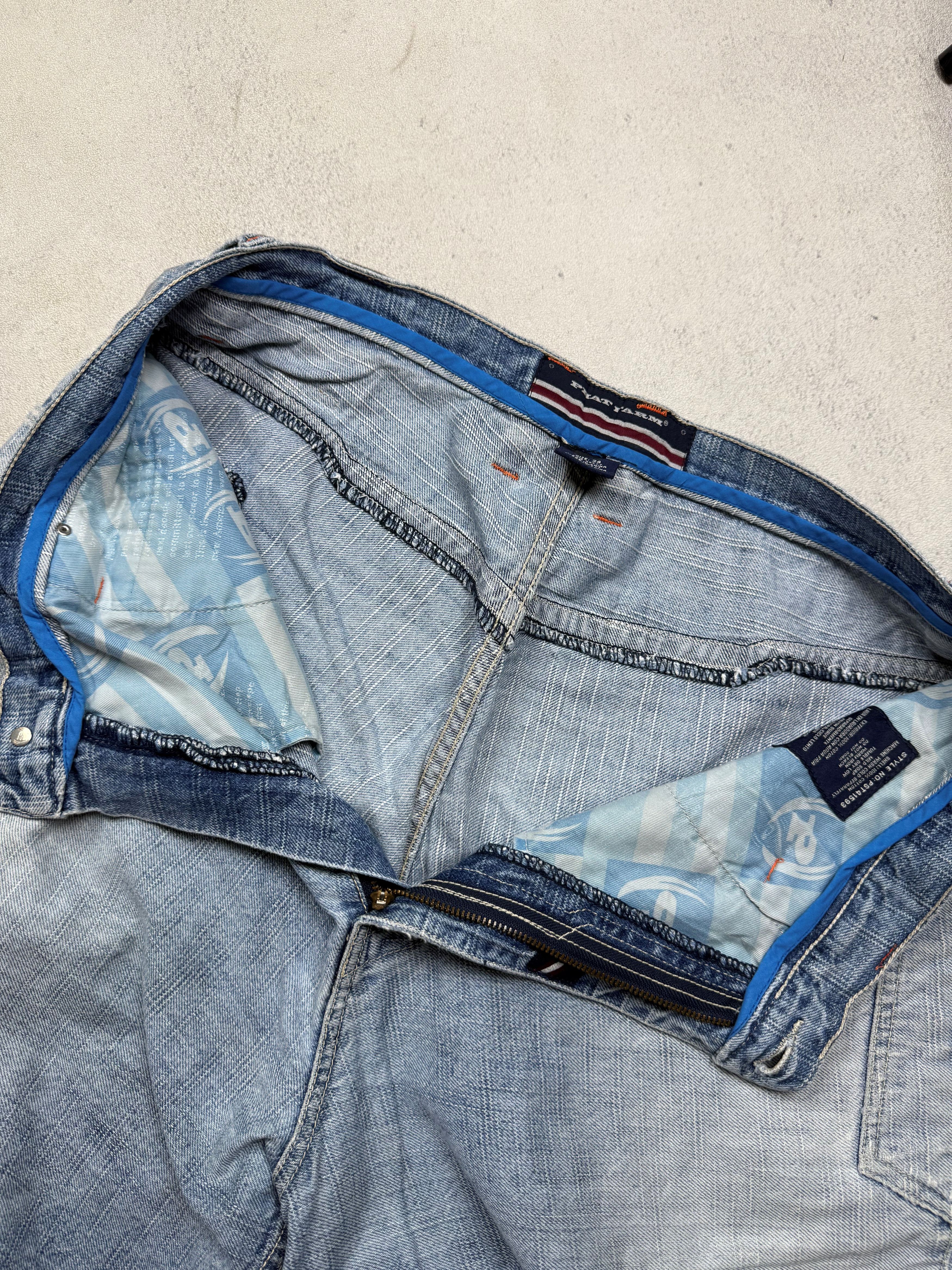 Phat Farm Vintage Y2K Phat Farm Baggy Shorts Denim Jorts Size US 34 / EU 50 - 7 Thumbnail