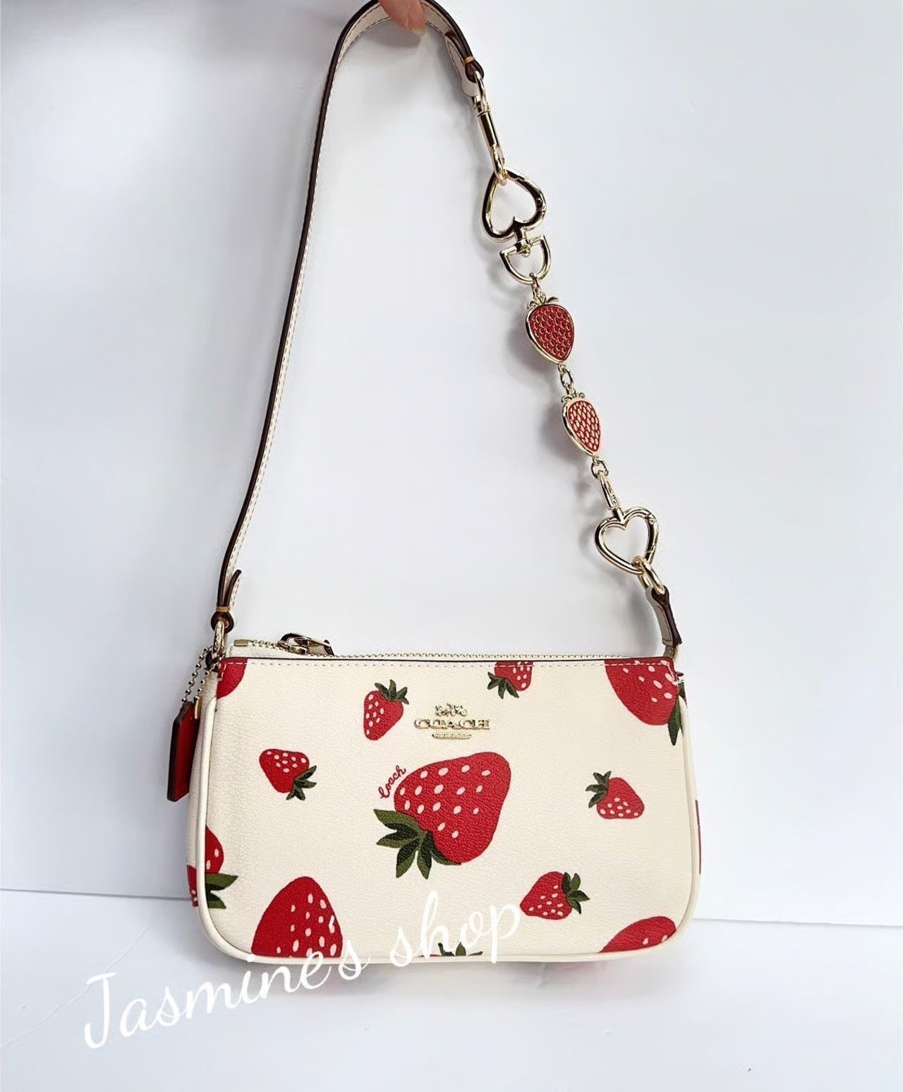Coach NWT Coach Nolita 19 With Wild Strawberry Print CH533 Size ONE SIZE - 2 Thumbnail