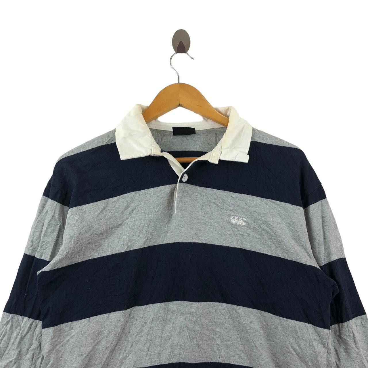 Canterbury of New Zealand CANTERBURY RUGBY New Zealand Striped Jersey Shirt Polo Tee Size US M / EU 48-50 / 2 - 3 Thumbnail