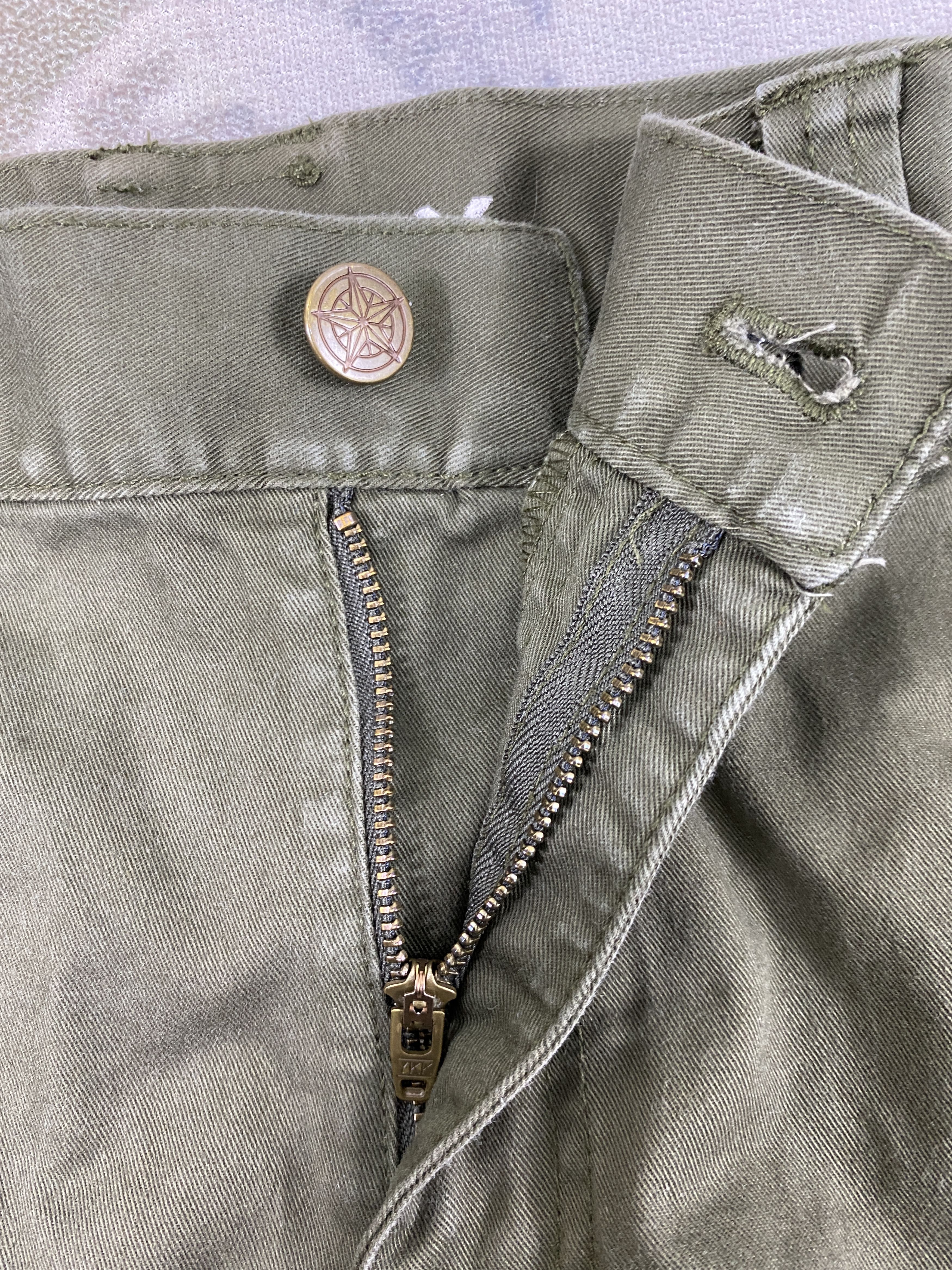 Japanese Brand Rocky Sun Faded Multipocket Cargo Pants -CP313 Size US 32 / EU 48 - 6 Thumbnail