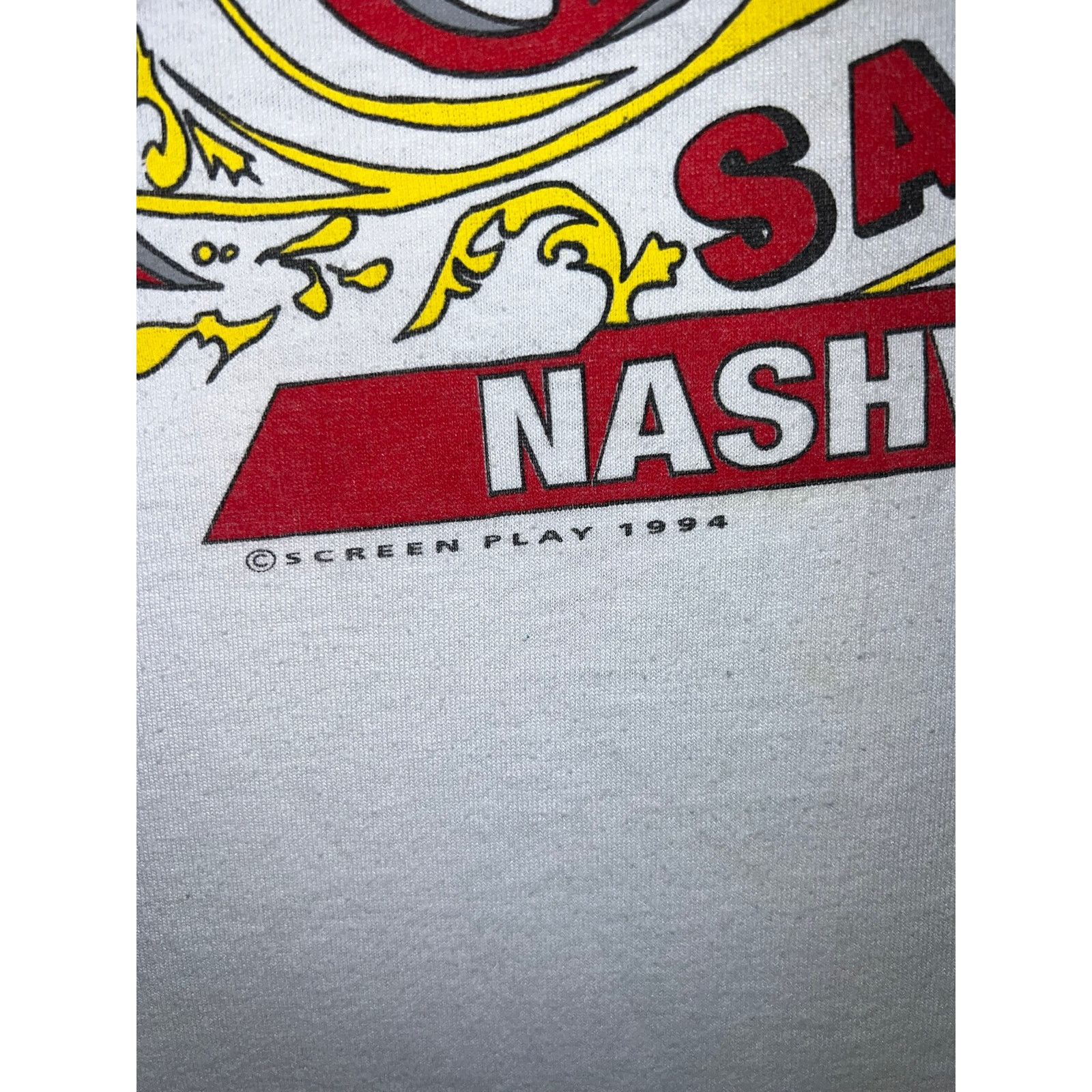 Fruit Of The Loom Vintage Music City Shirt Saloon Nashville TN Tee 90s 1994 XL Size US XL / EU 56 / 4 - 5 Thumbnail