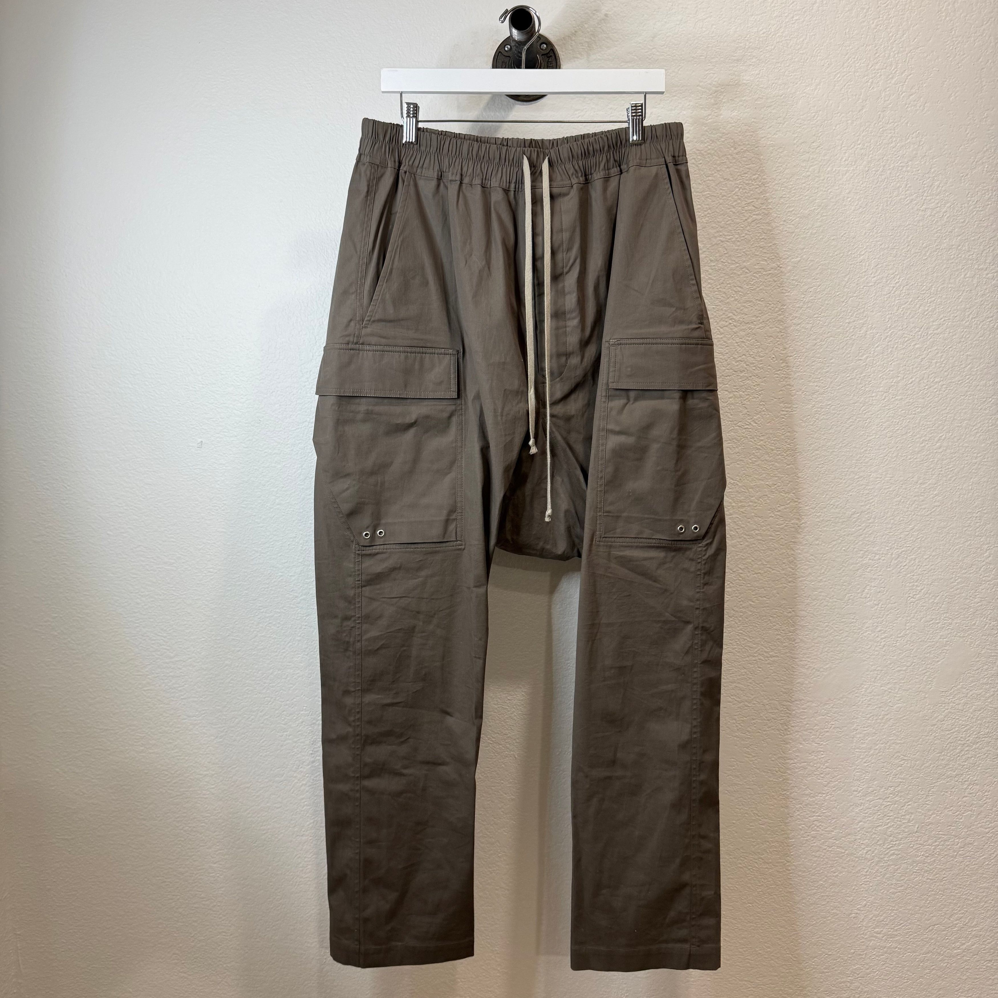 Rick Owens Cropped Cargo Pants RU17S9385-TE | Grailed